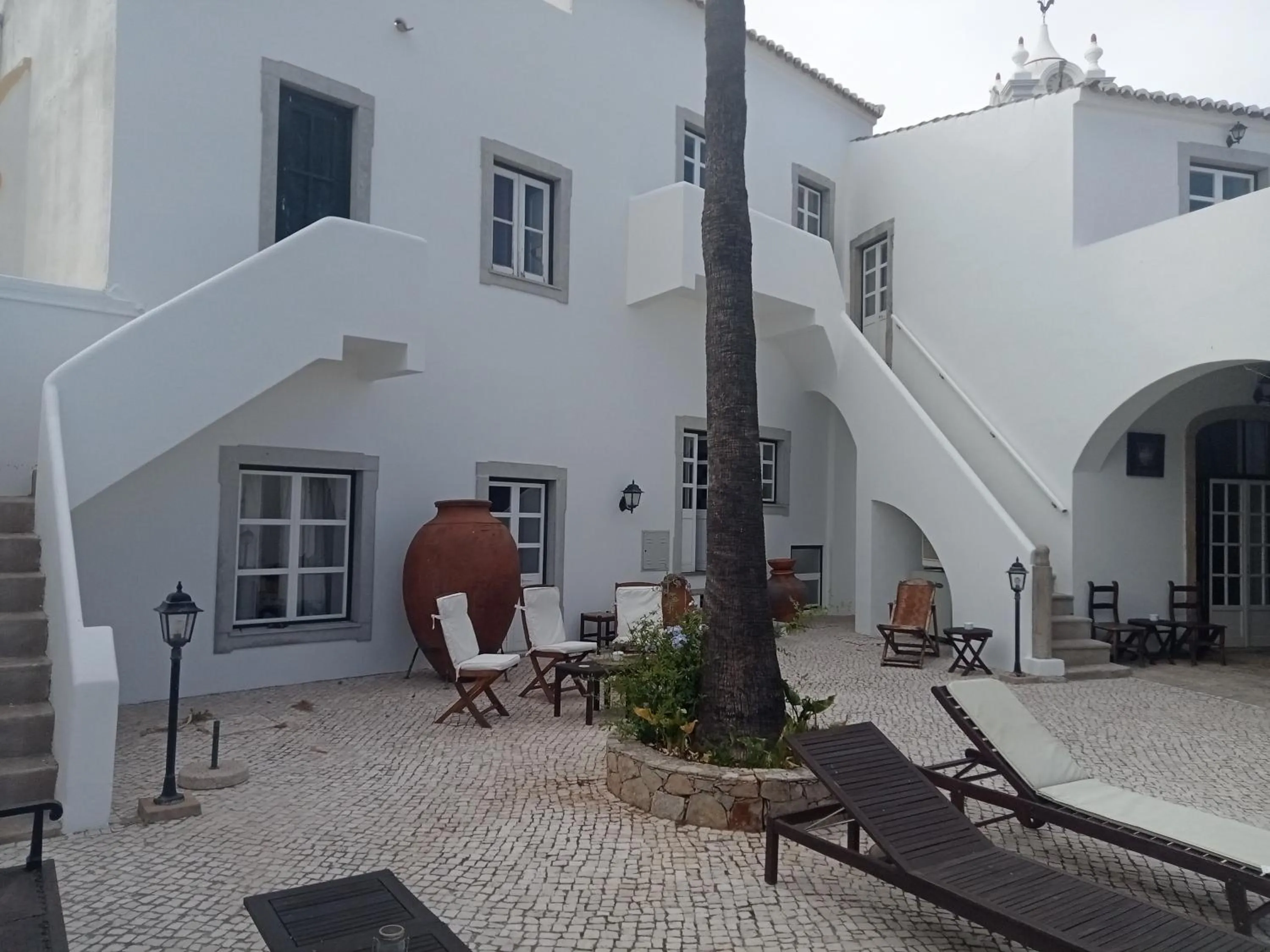 Garden view in Casa de Estoi