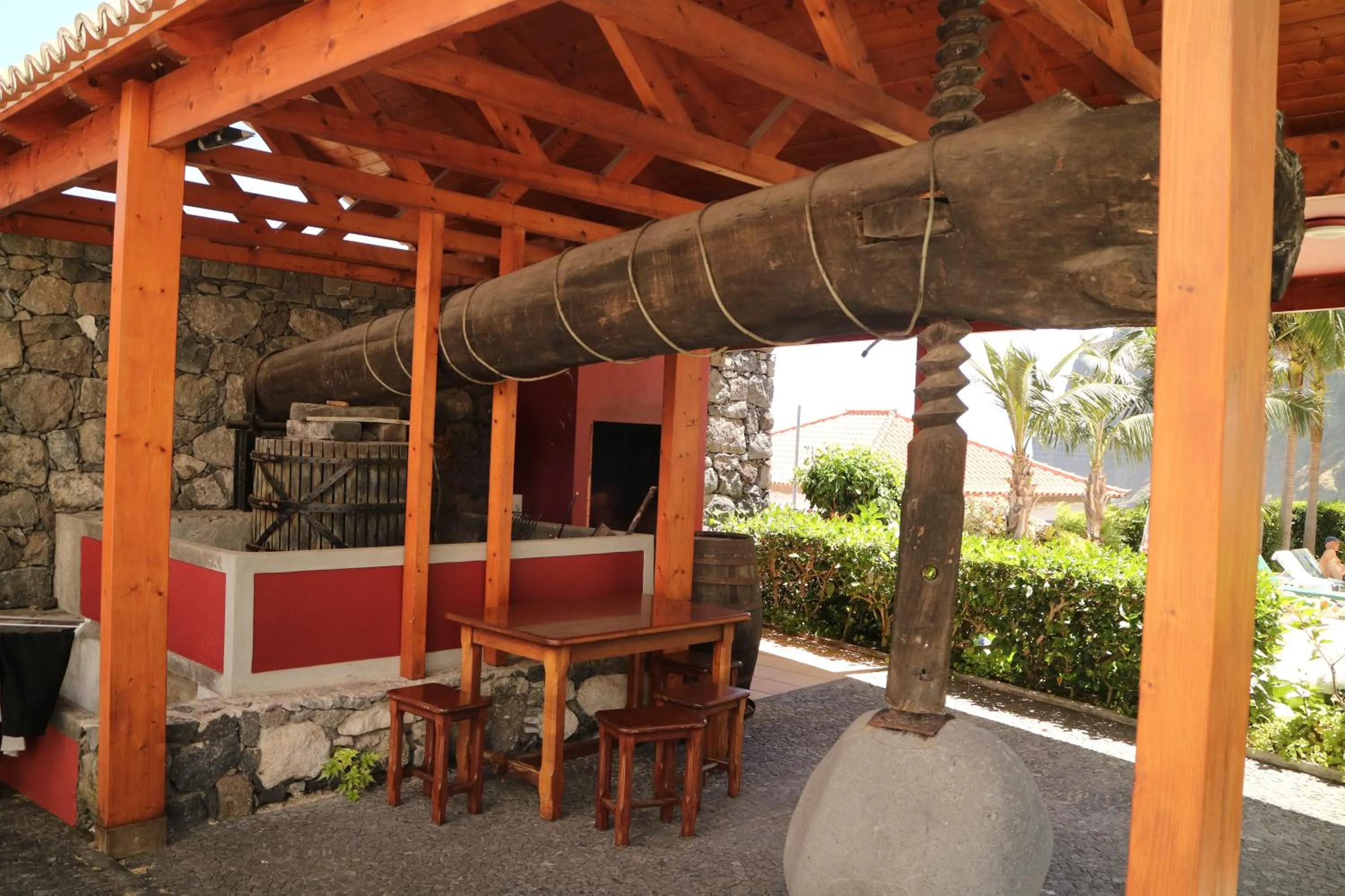Seating area in Casa da Capelinha