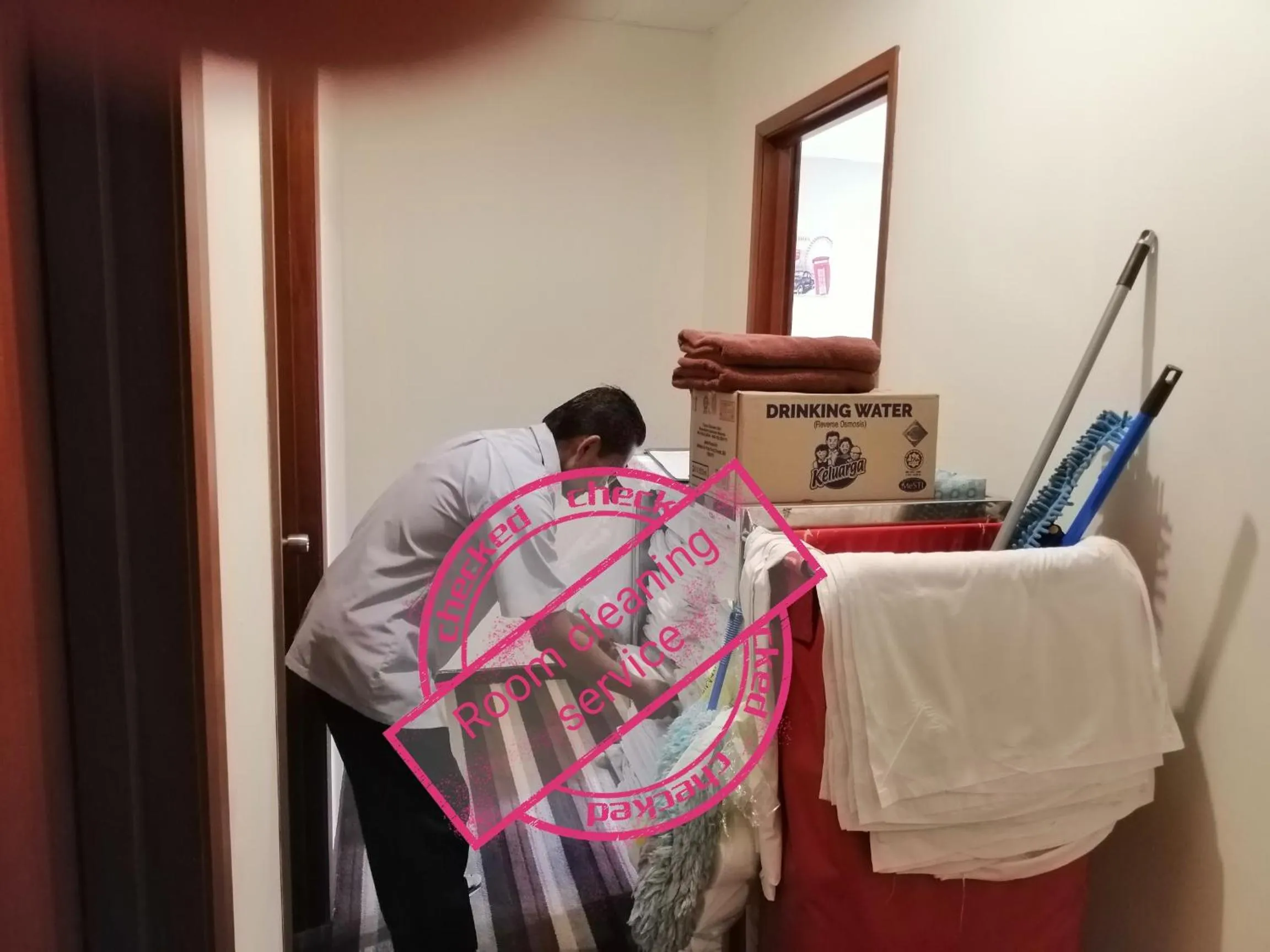 Staff in Northern Lodge Hotel