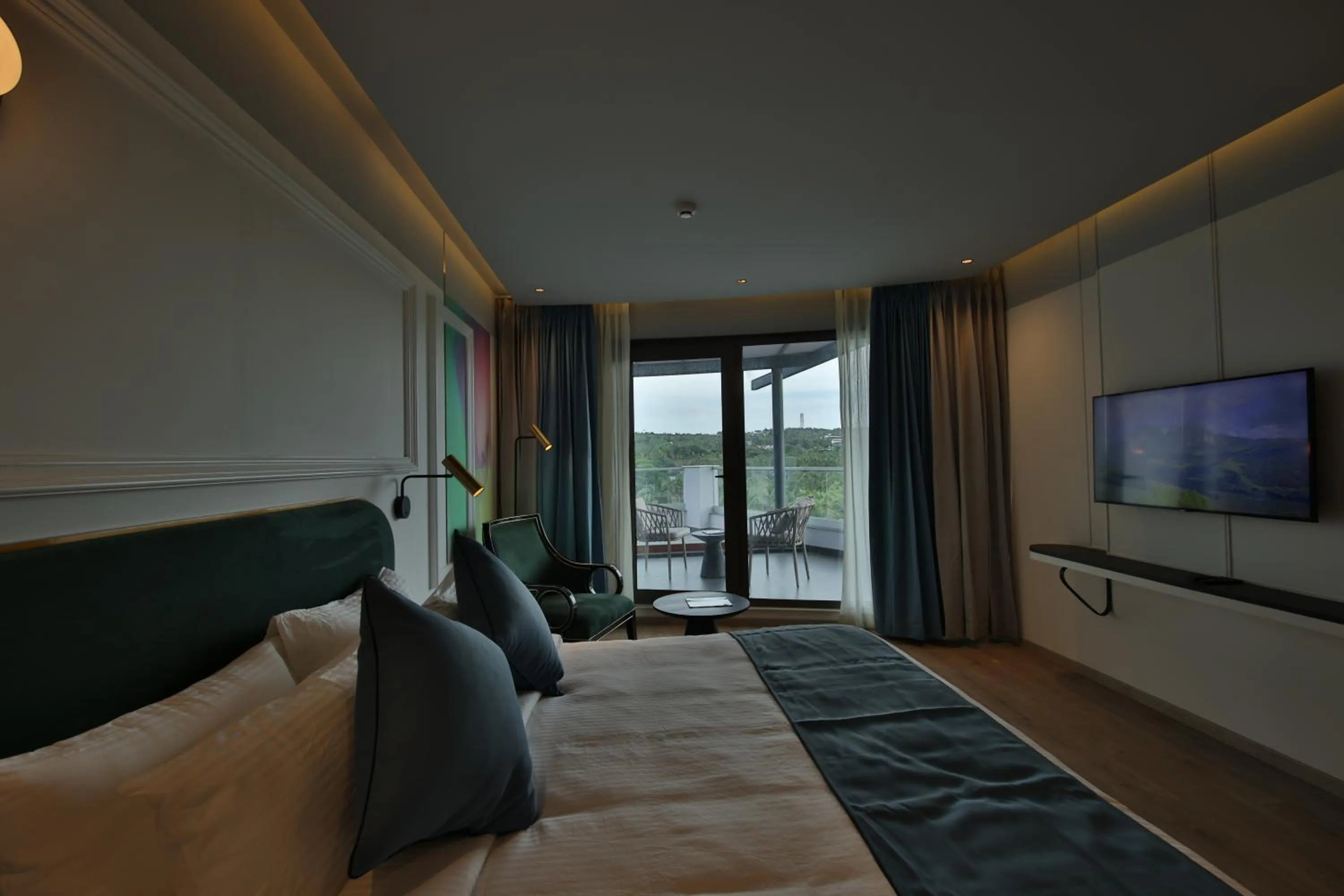 Bedroom in Pushpak Grande