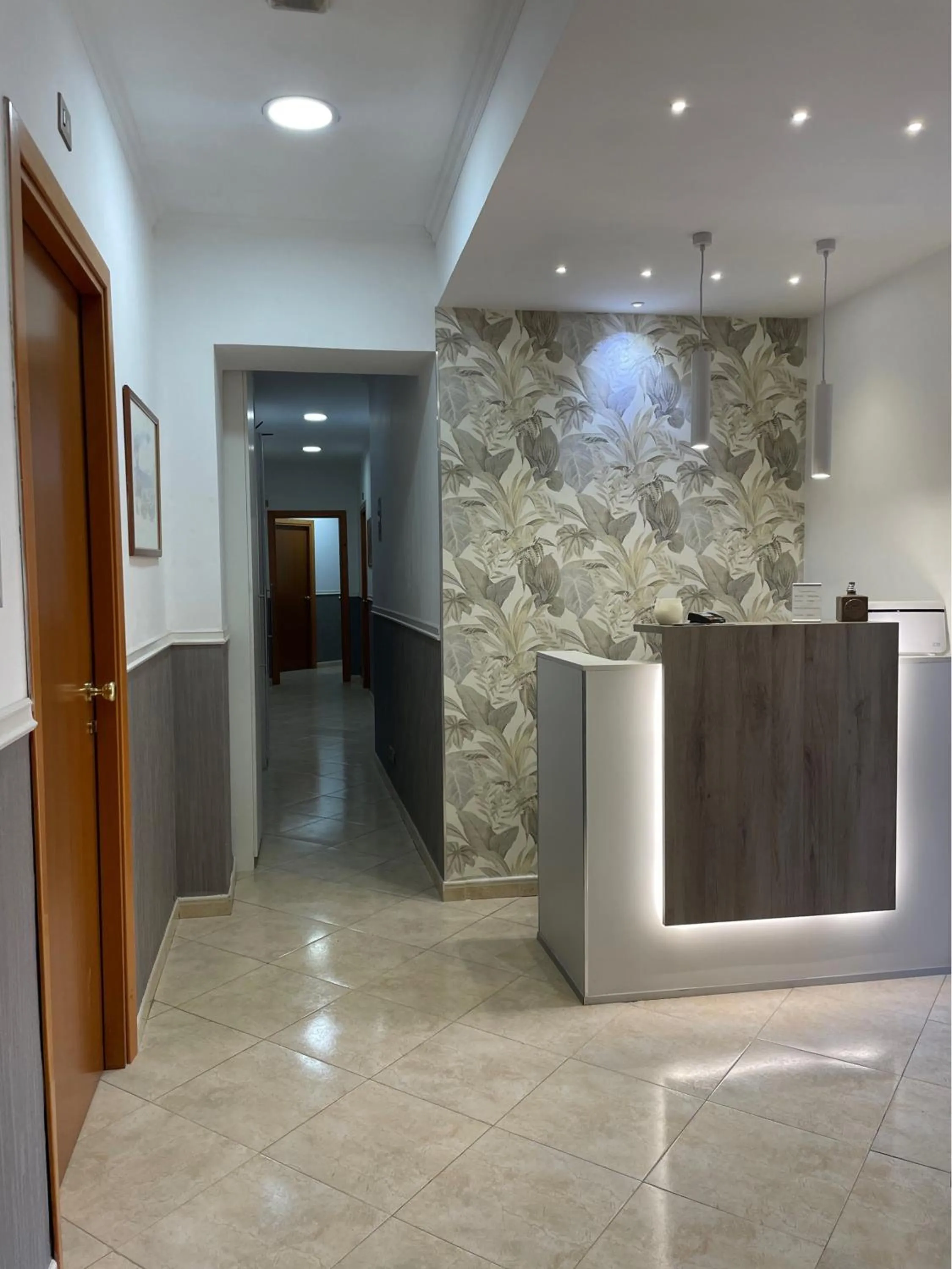 Lobby or reception in San Paolo Guest House