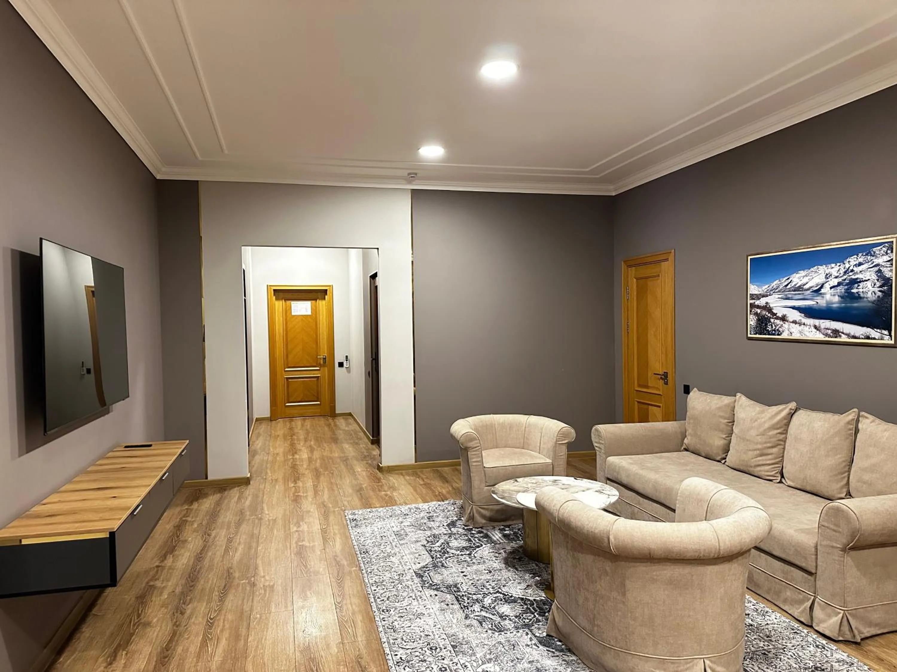 Living room in Silk Road Kokand Hotel