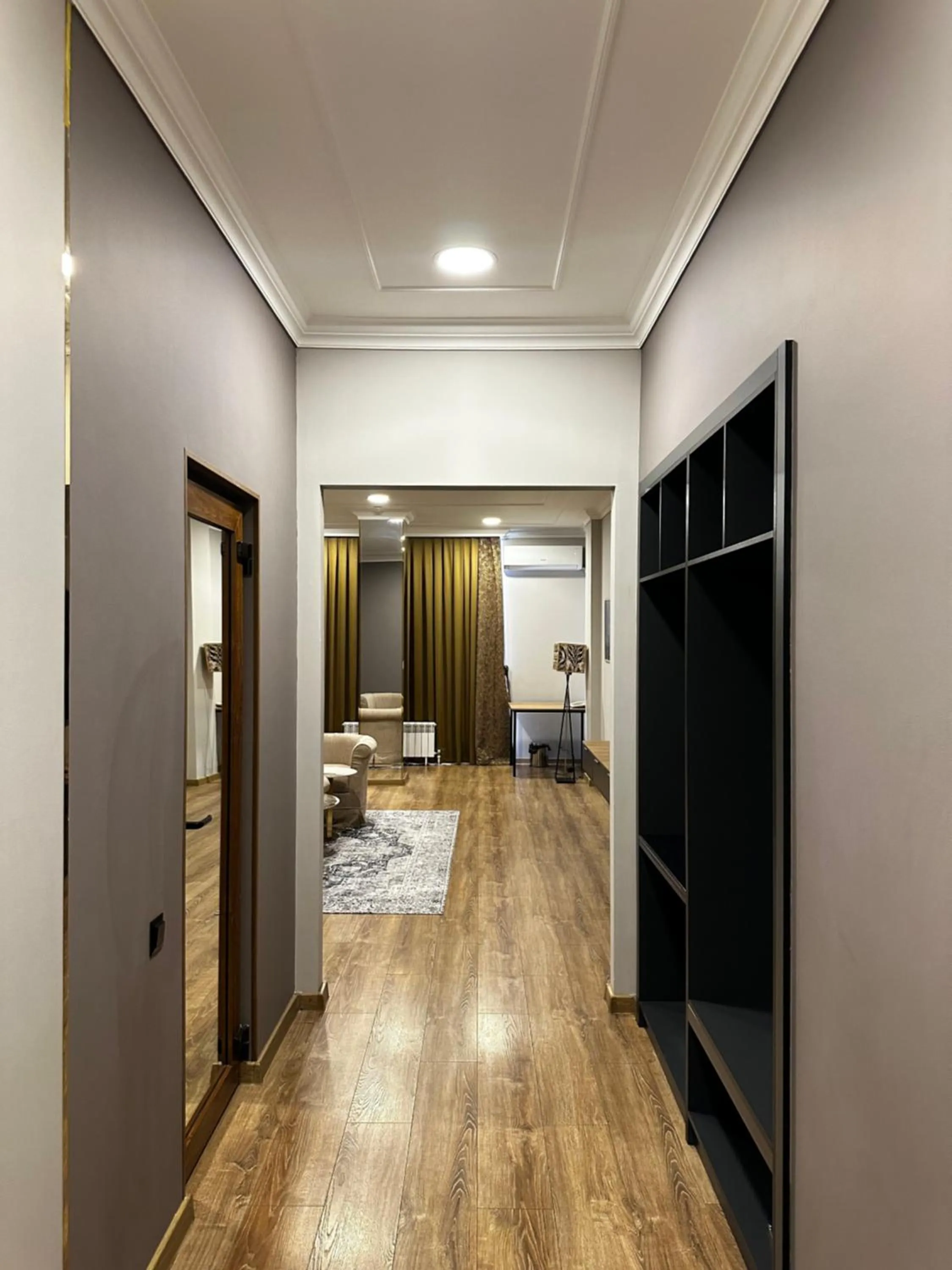 Living room, Bed in Silk Road Kokand Hotel