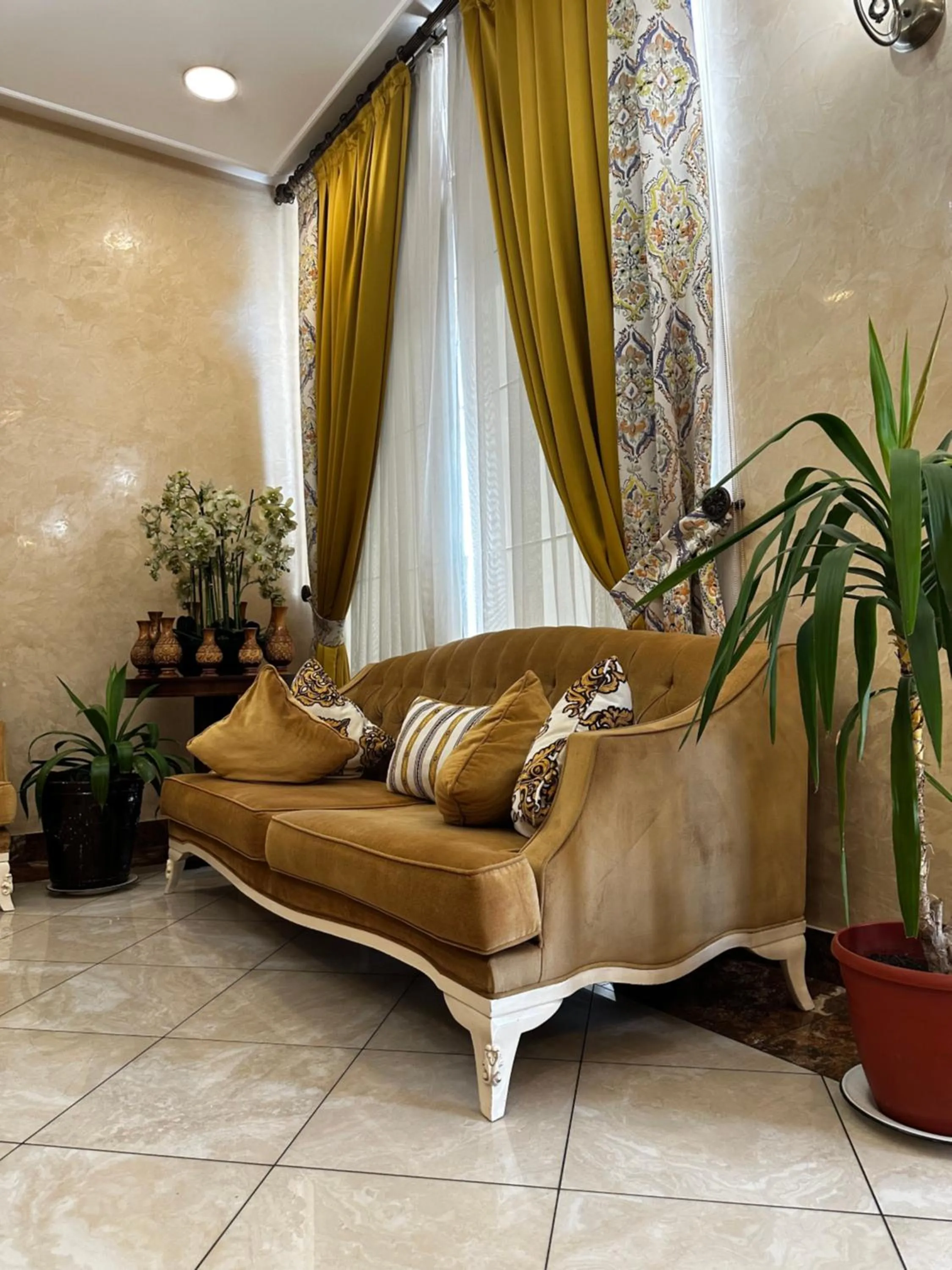 Lobby or reception in Silk Road Kokand Hotel