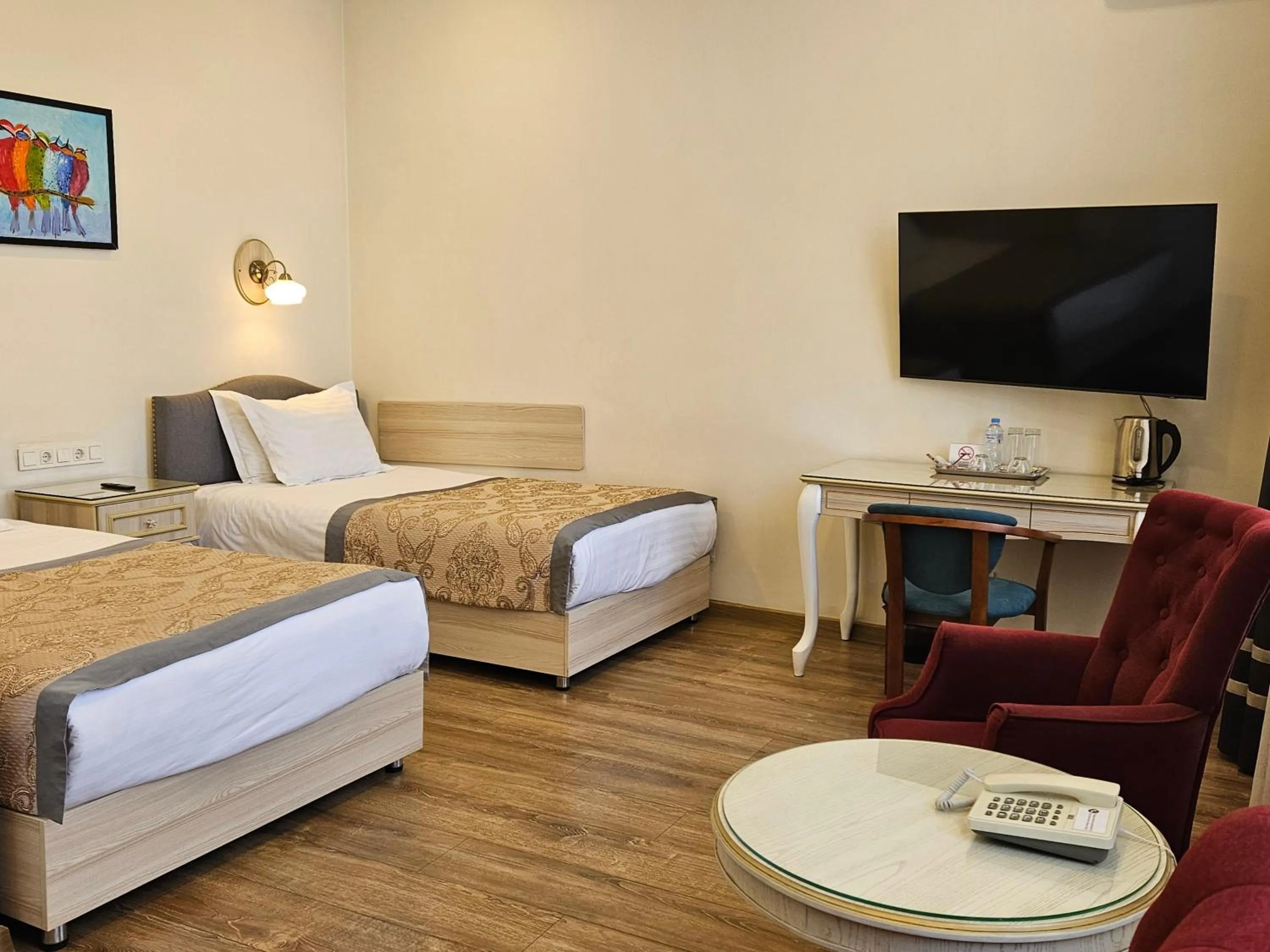 Bedroom, Bed in Silk Road Kokand Hotel