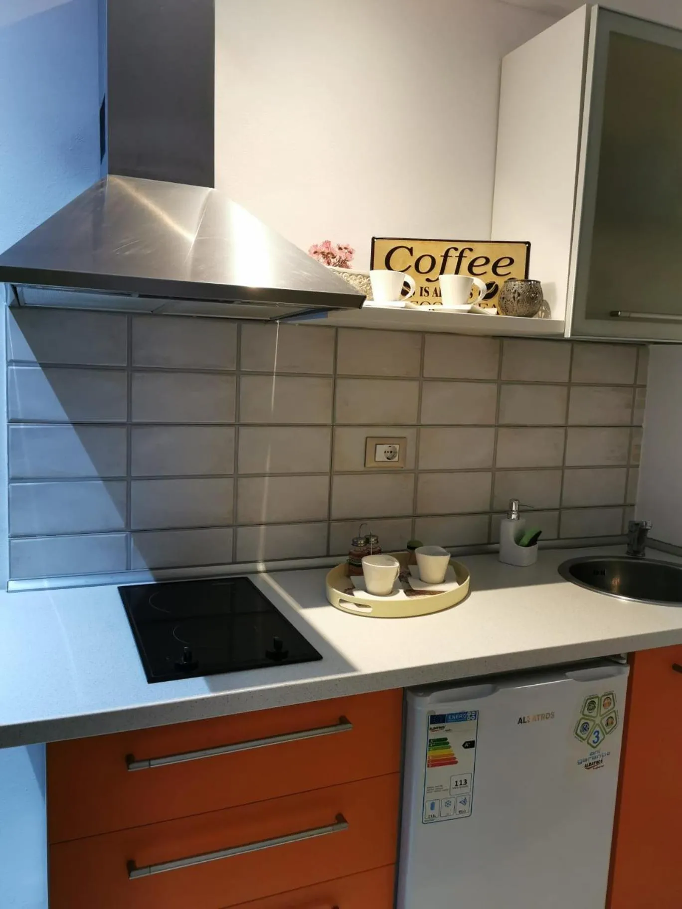 Kitchen or kitchenette in Prince Residence Apartments