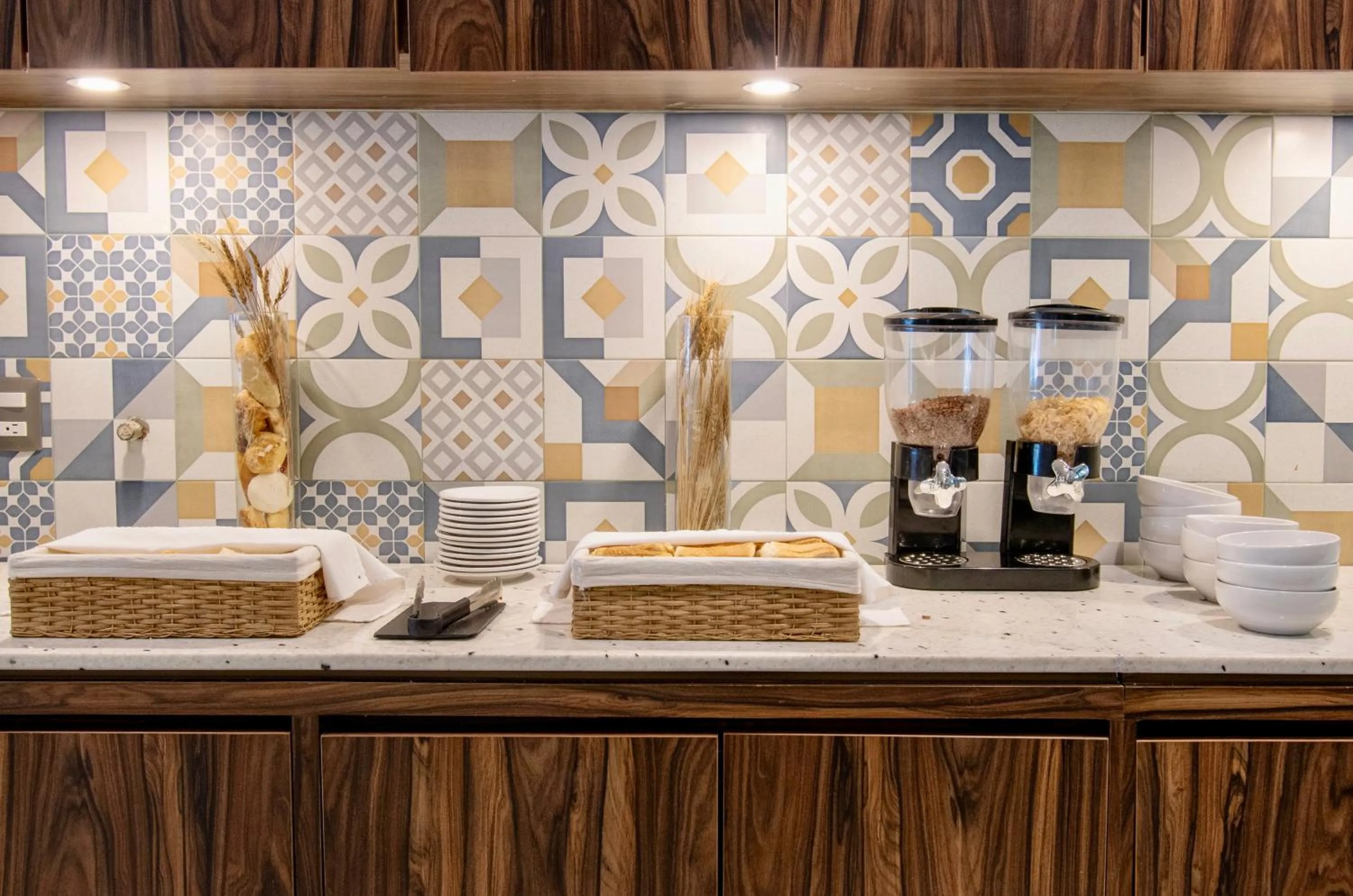 Buffet breakfast in Hotel Plaza Diana