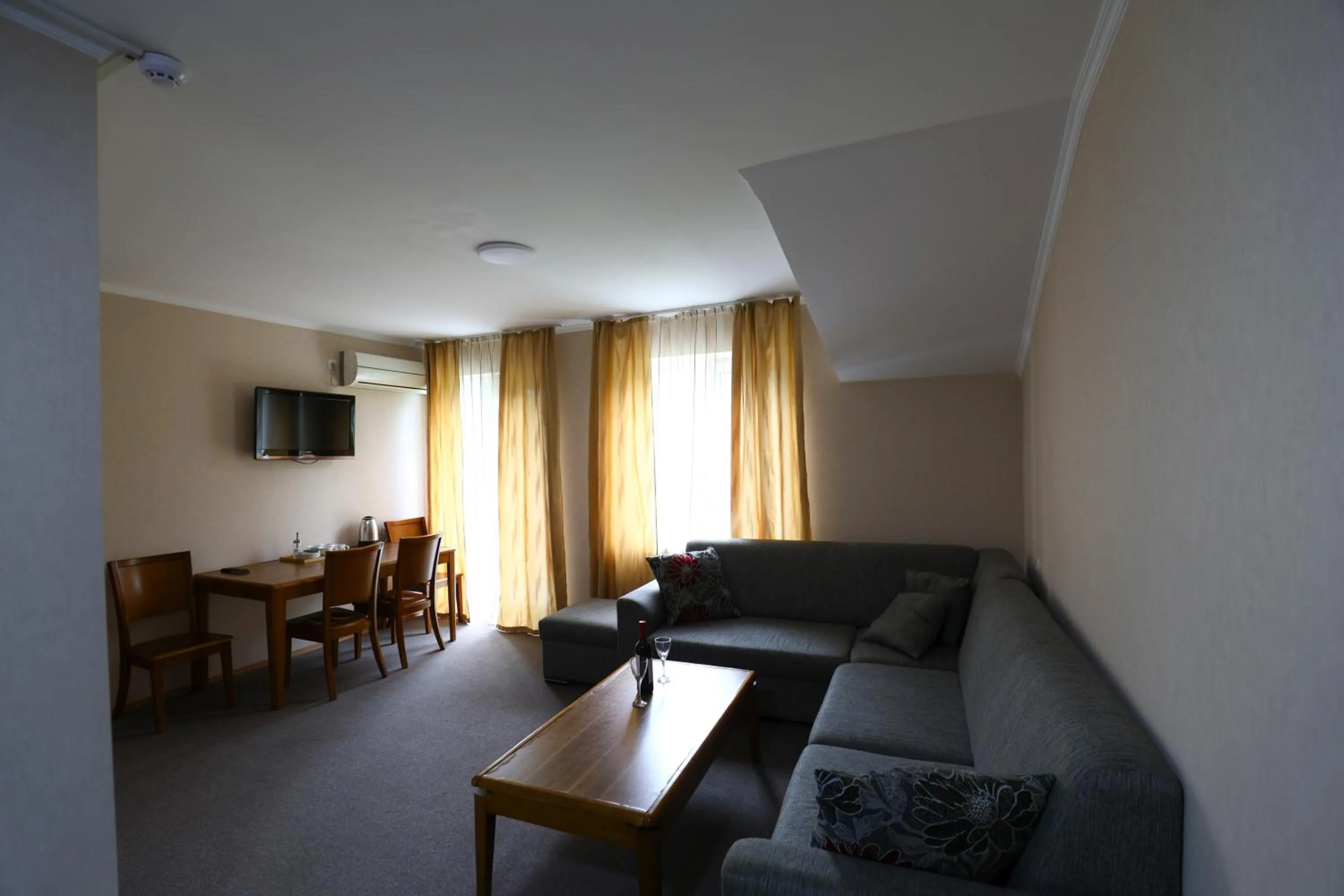 Communal lounge/ TV room in Park Hotel Imeri kutaisi