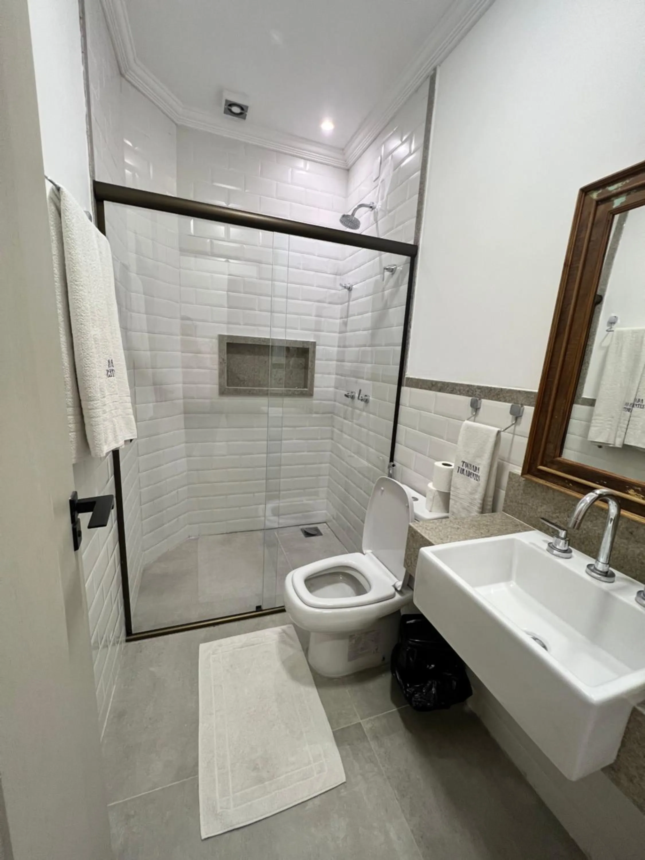 Bathroom in Pousada Tiradentes