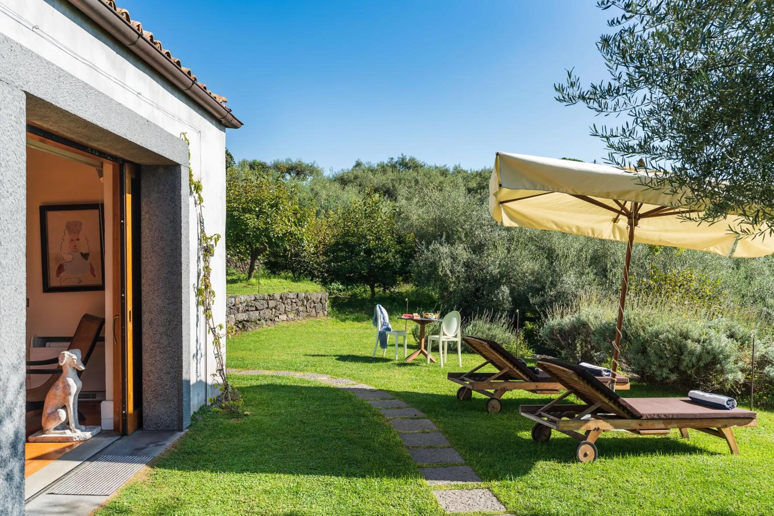 Patio in Monaci delle Terre Nere