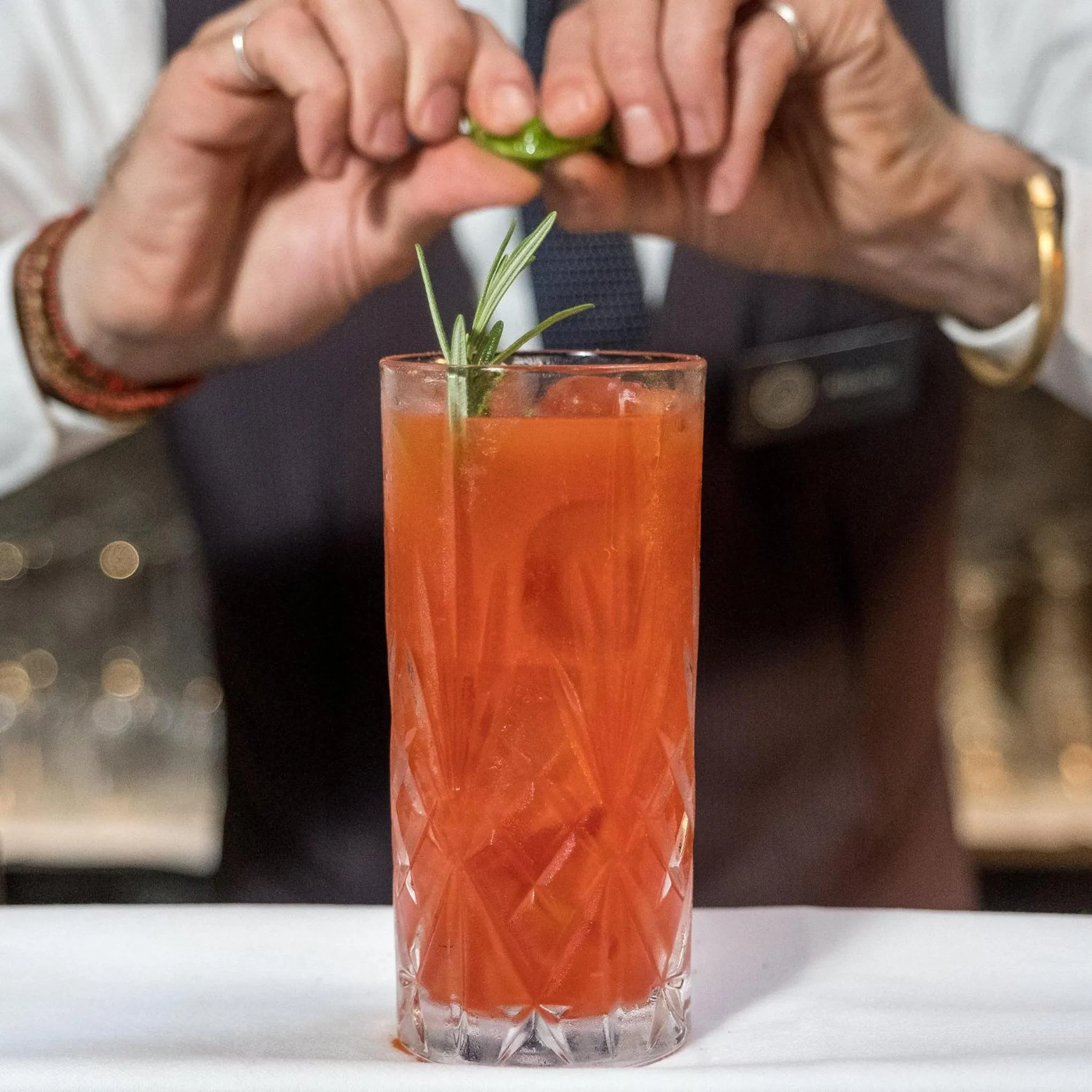 Lounge or bar in Monaci delle Terre Nere