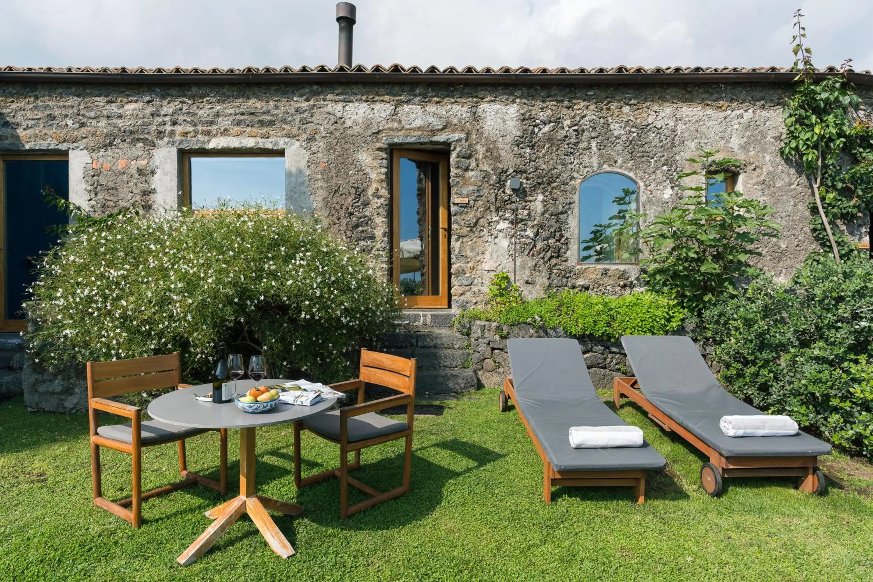 Patio in Monaci delle Terre Nere