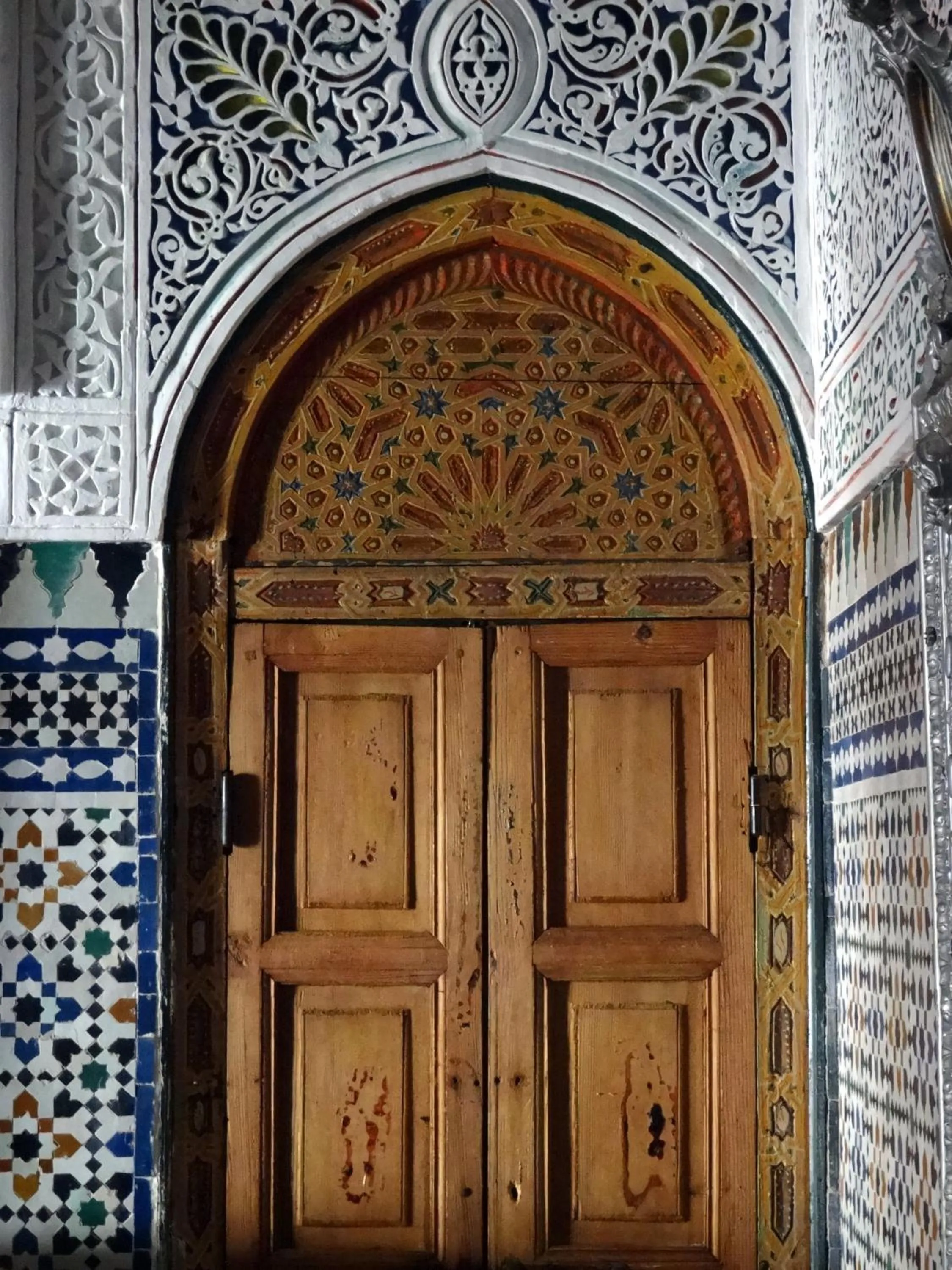 Decorative detail in Dar El Bali