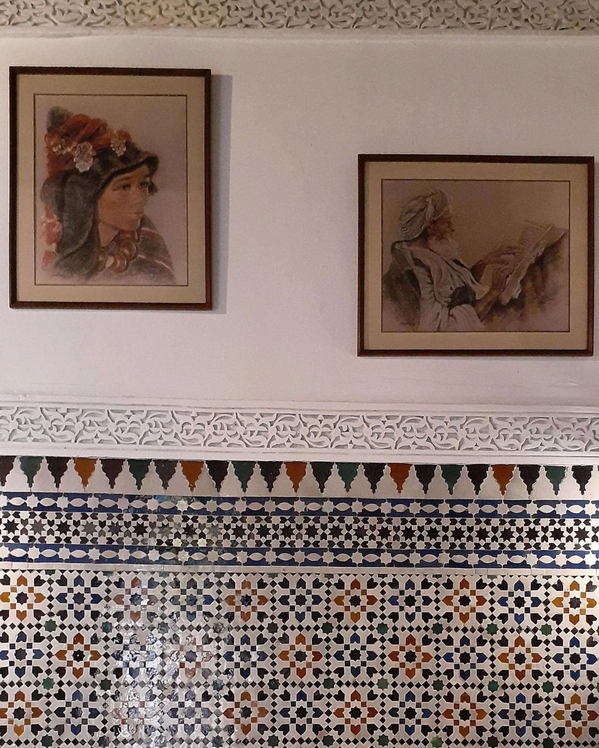 Decorative detail in Dar El Bali