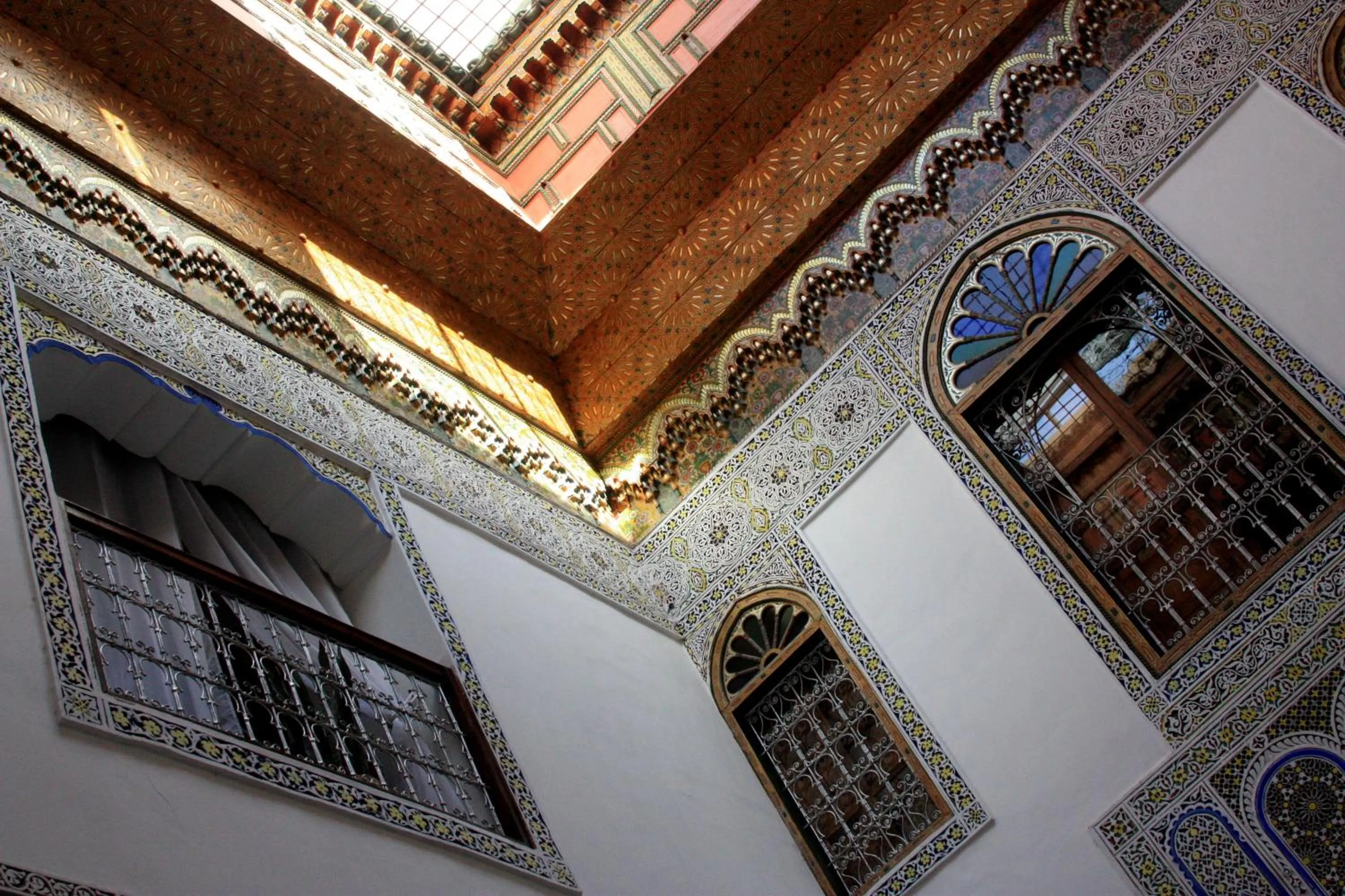 Decorative detail in Dar El Bali