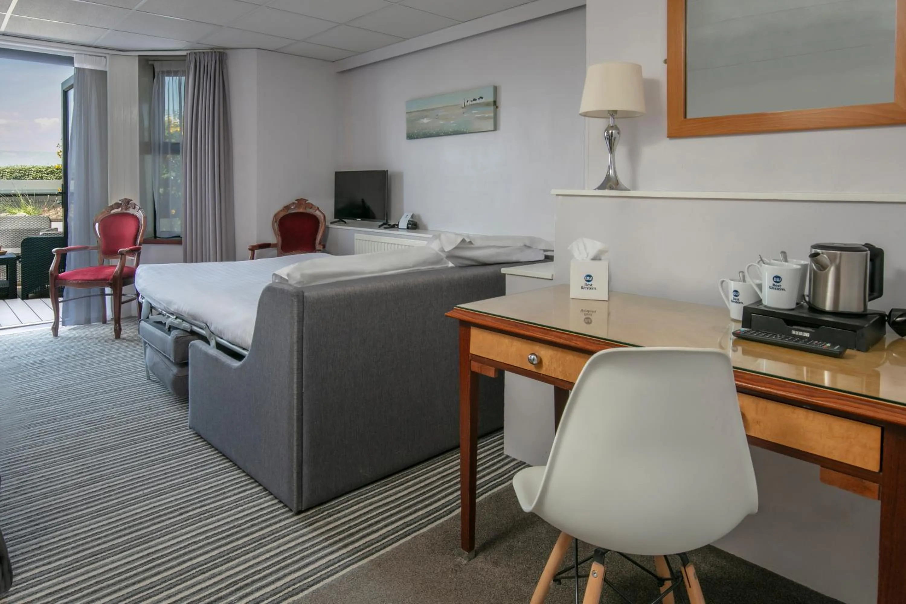 Bedroom, Bed in Best Western Lancaster Morecambe Lothersdale Hotel