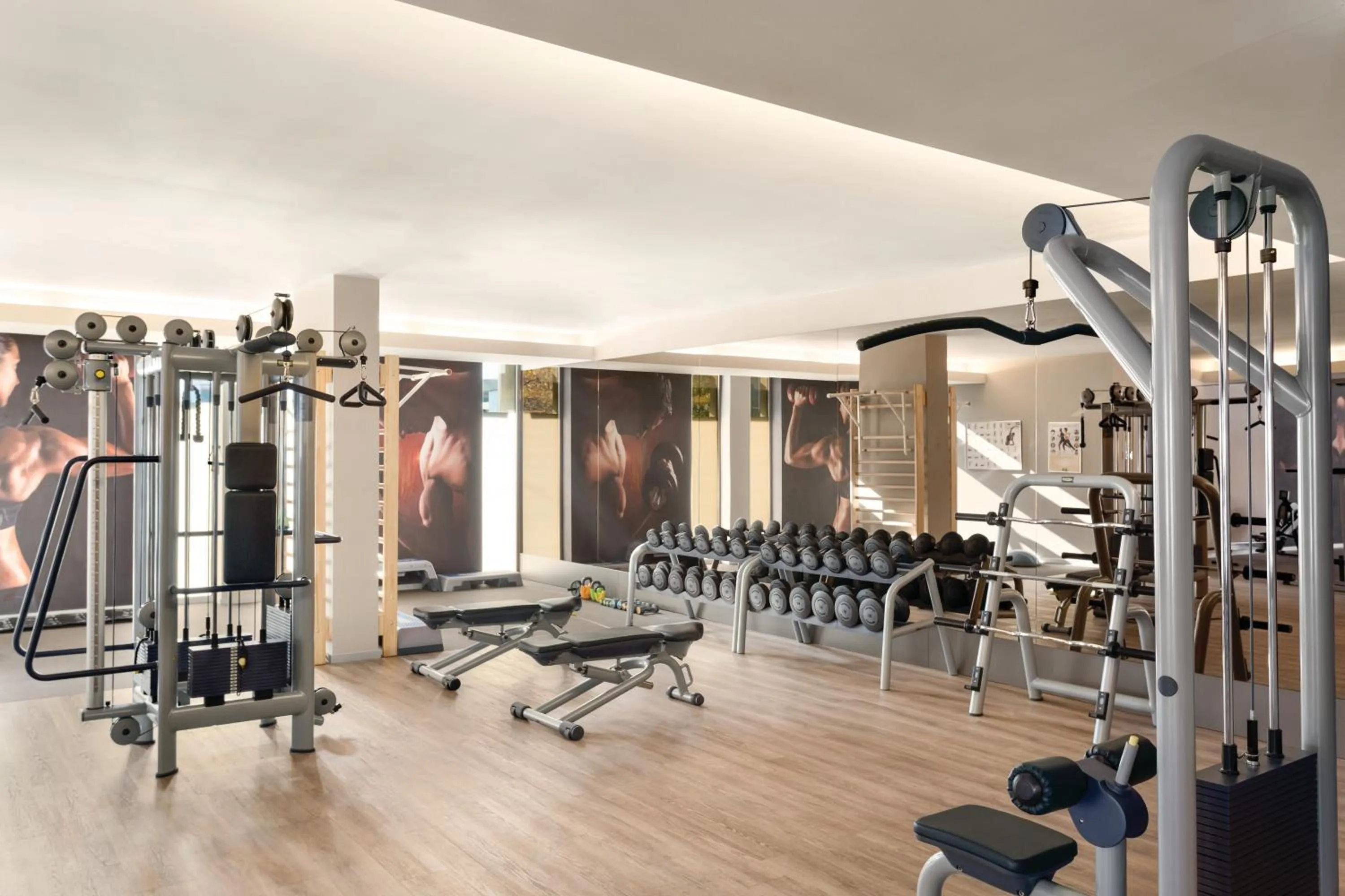 Fitness centre/facilities in Ramada by Wyndham Bucharest Parc Hotel