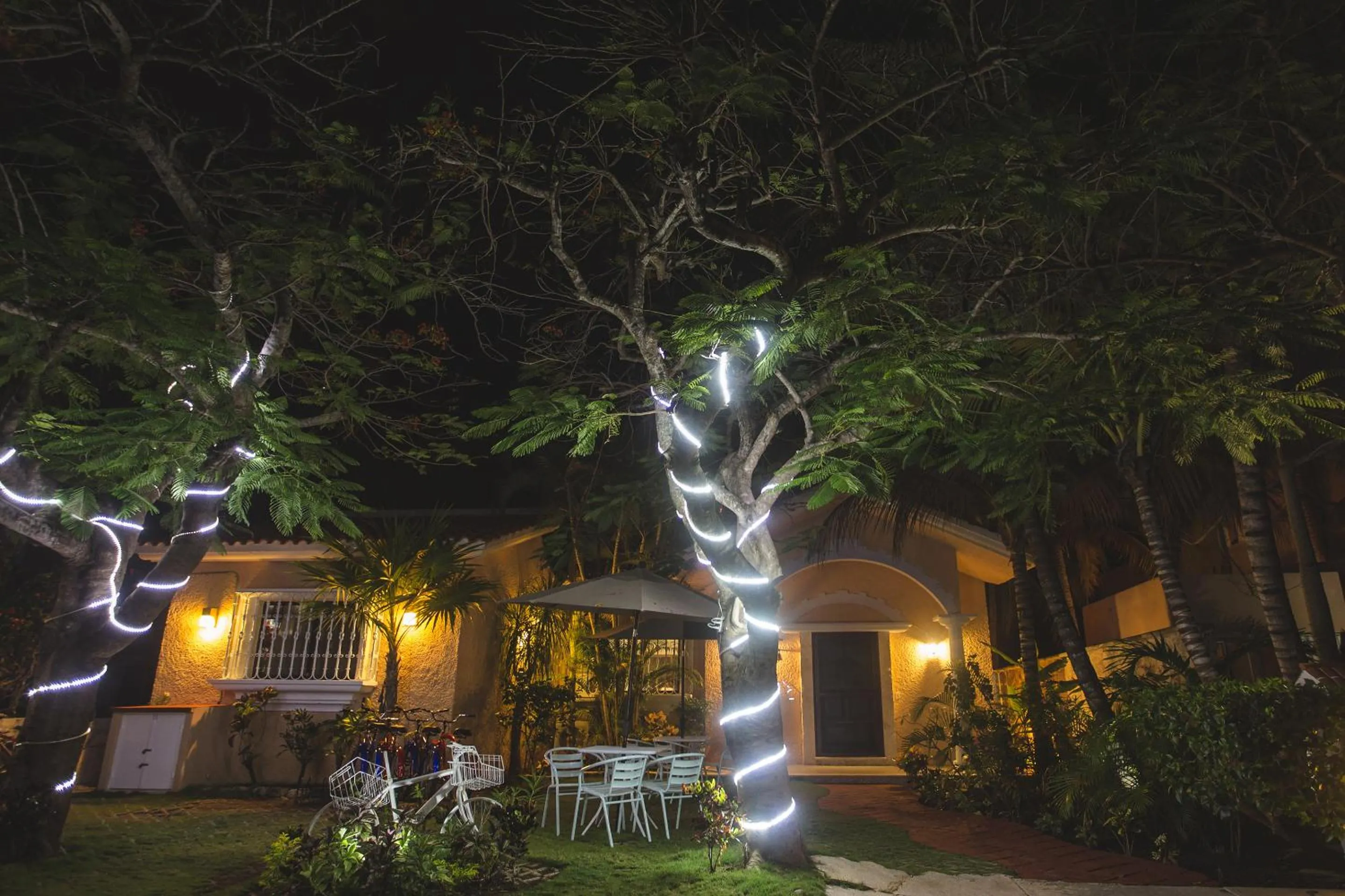 Facade/entrance in Chez Waffle Hotel