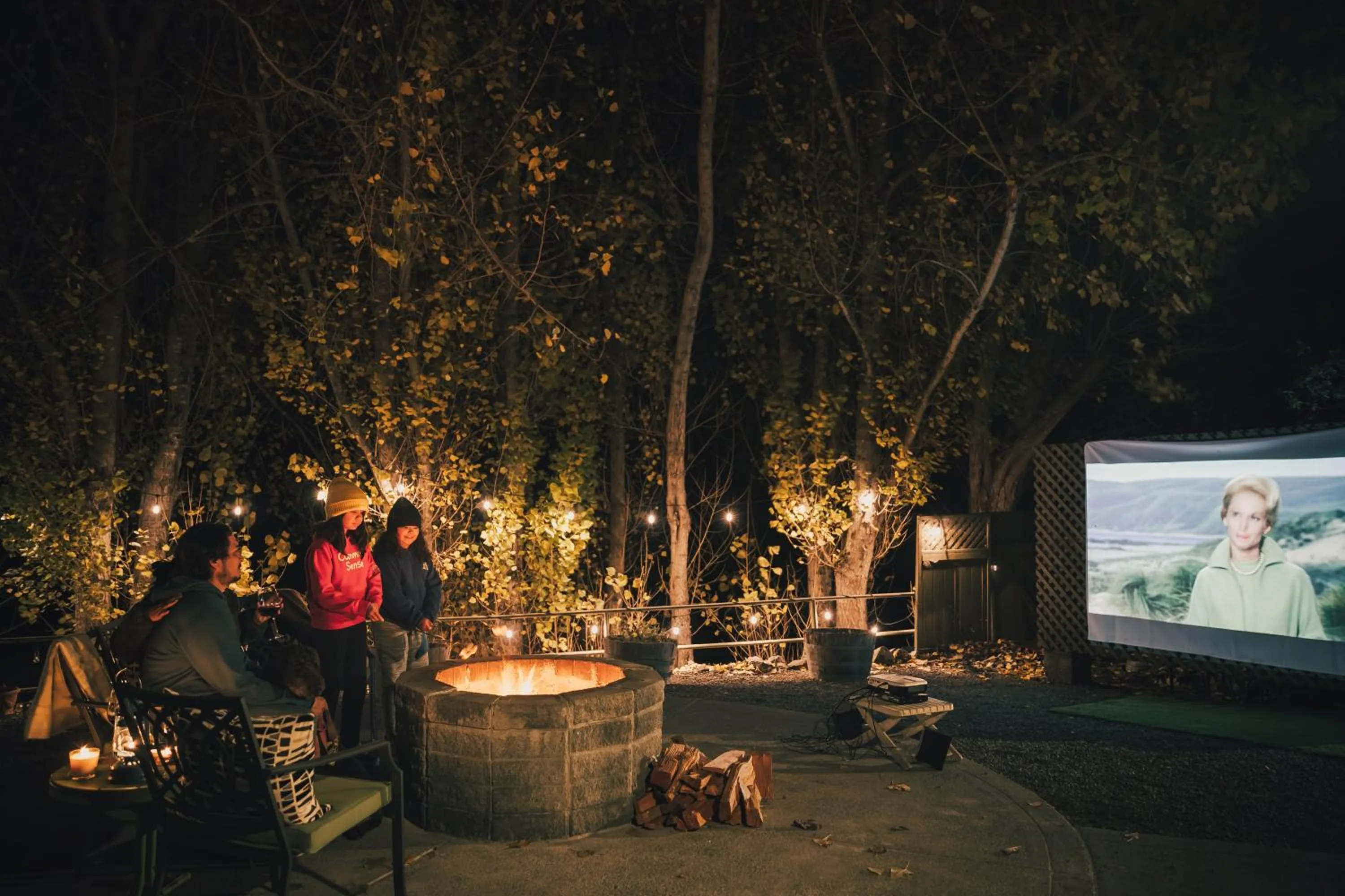 Evening entertainment in Sonoma Coast Villa