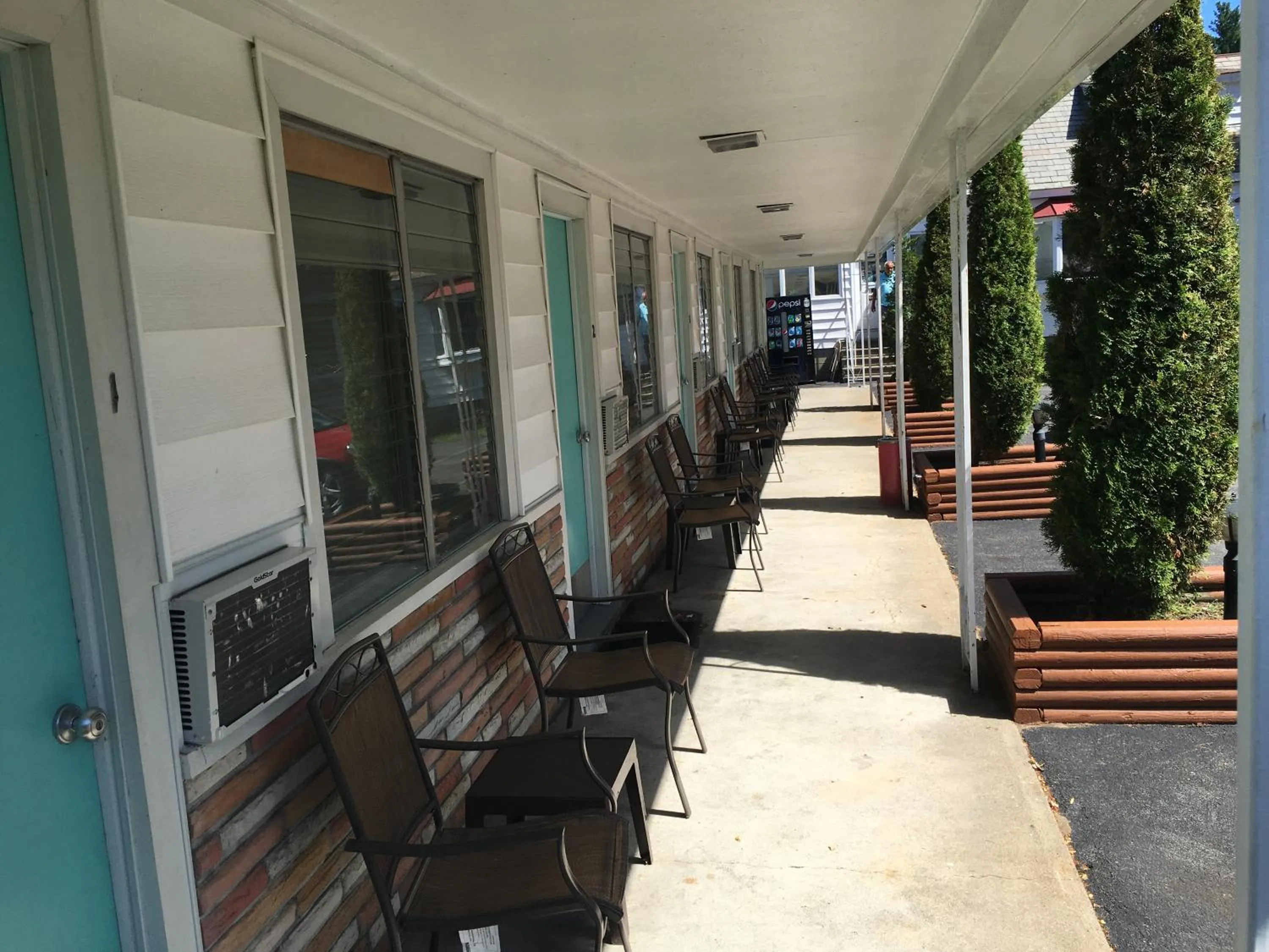 Balcony/Terrace in Doray Motel Lake George