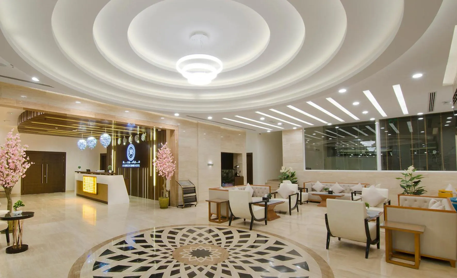 Lobby or reception in Al Murooj Grand Hotel