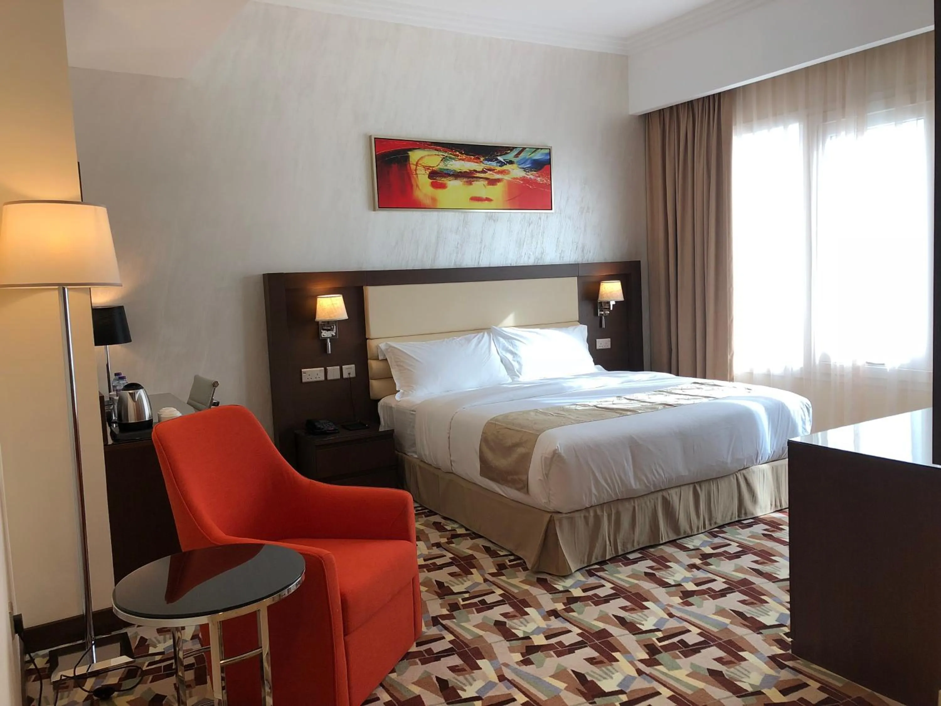 Bedroom, Bed in Al Murooj Grand Hotel