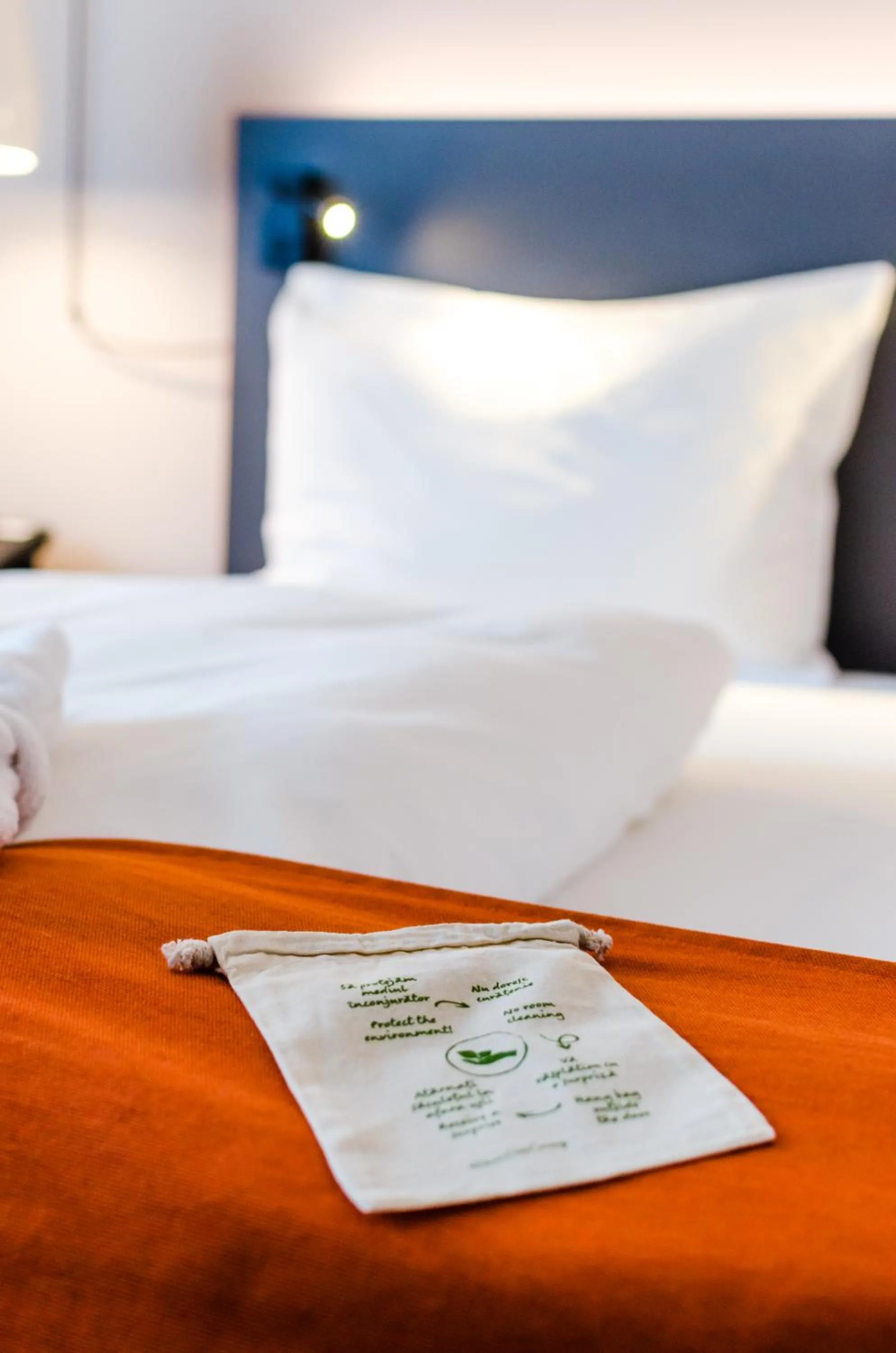 Decorative detail, Bed in Vienna House Easy by Wyndham Bucharest Airport