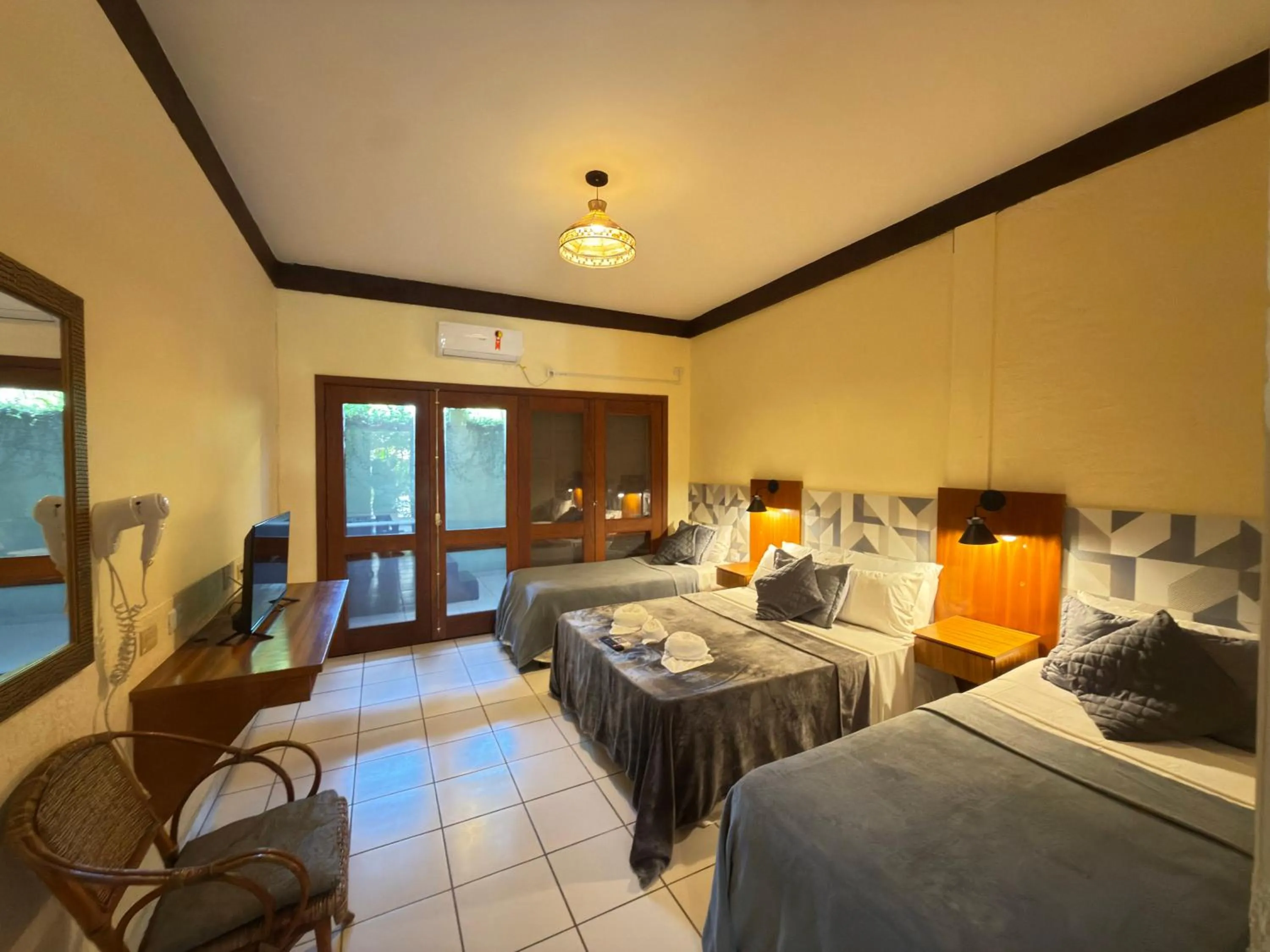 Bed in Recanto Verde Praia Hotel Juquehy