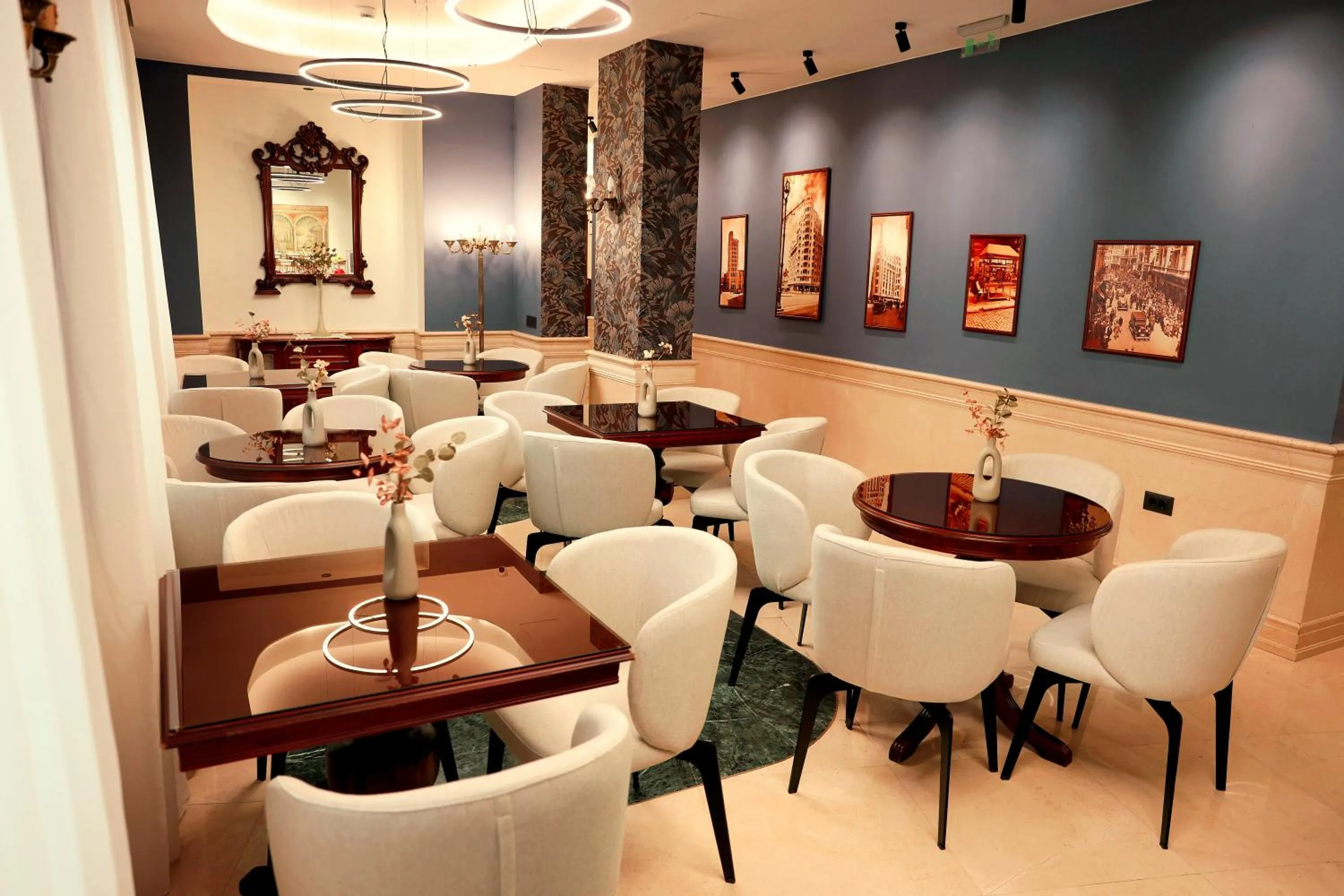 Seating area in Zeus Essence Bucharest Opera