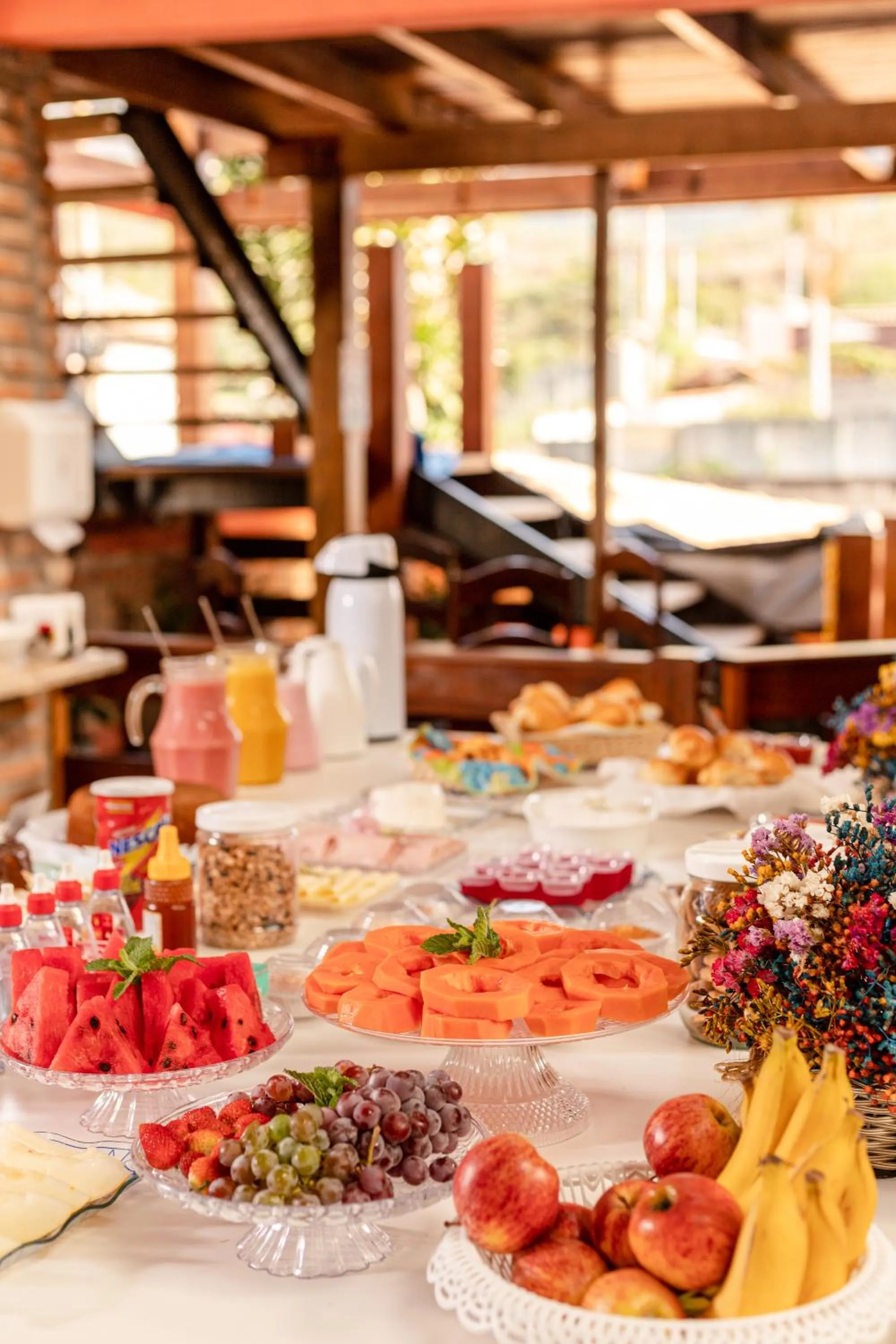 Breakfast in Pousada Brilho da Serra