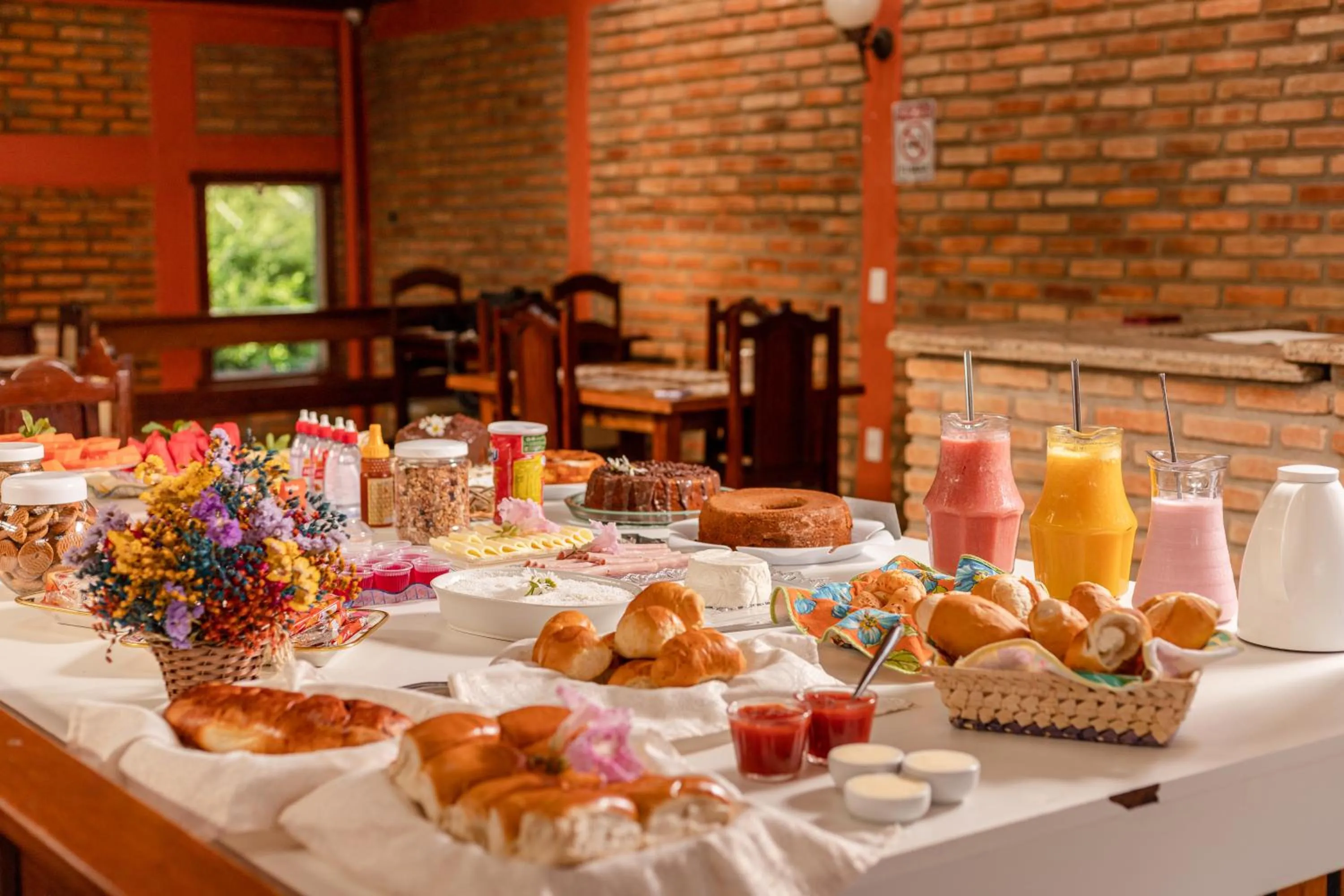Breakfast in Pousada Brilho da Serra