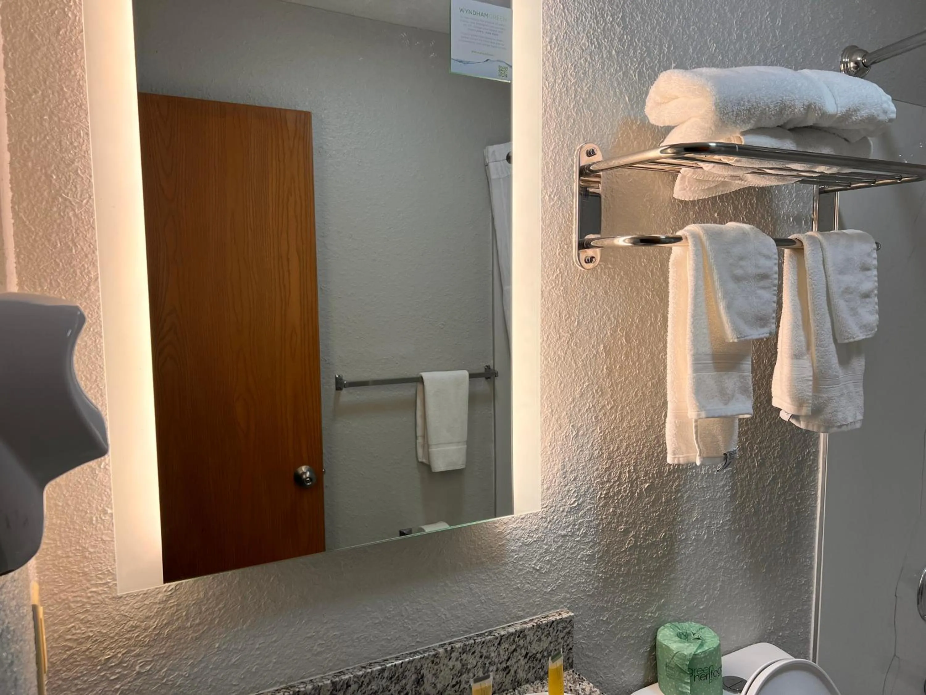 towels in Super 8 by Wyndham Elizabethtown