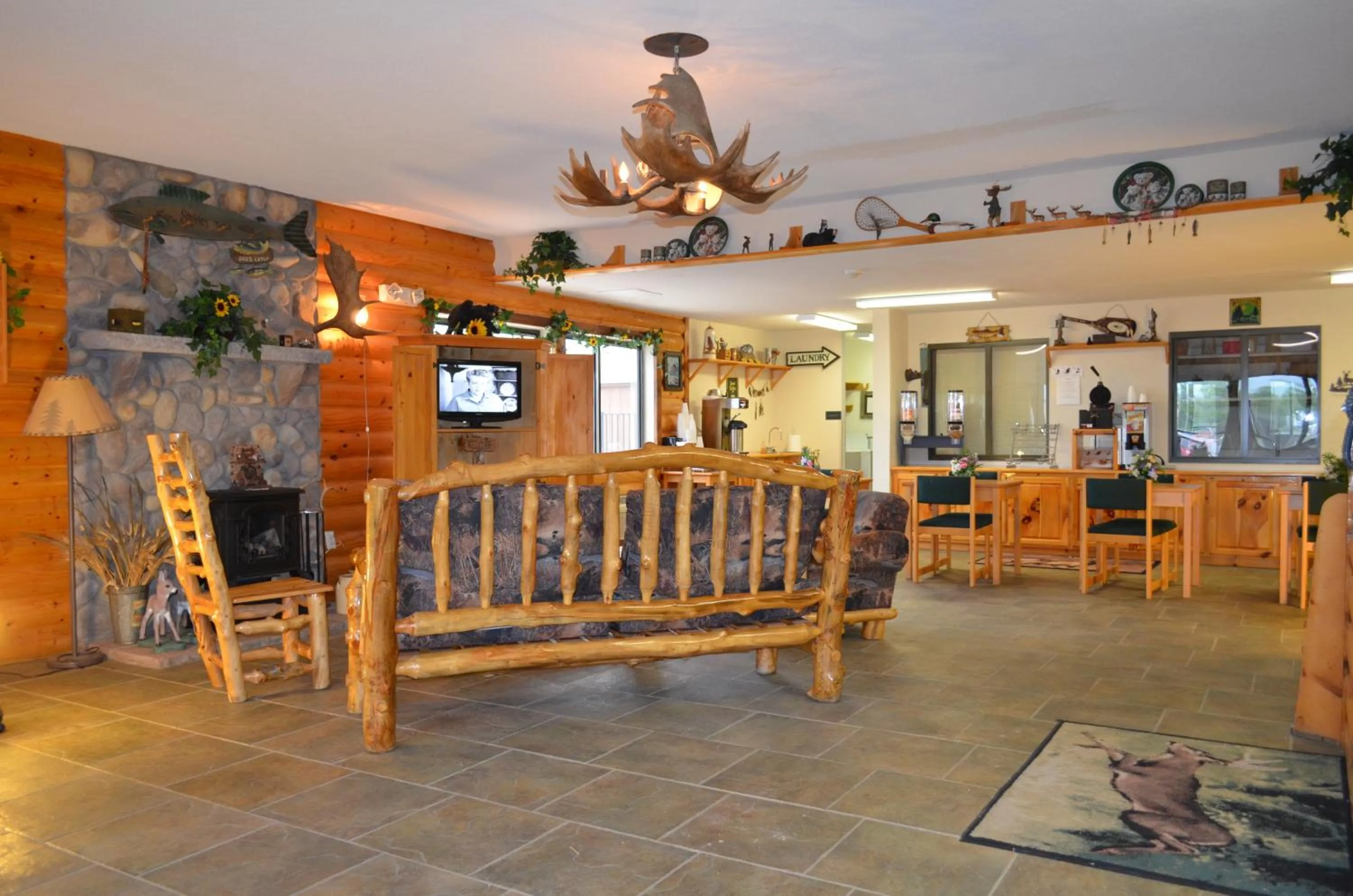 Lobby or reception in Booneslick Lodge - Neosho