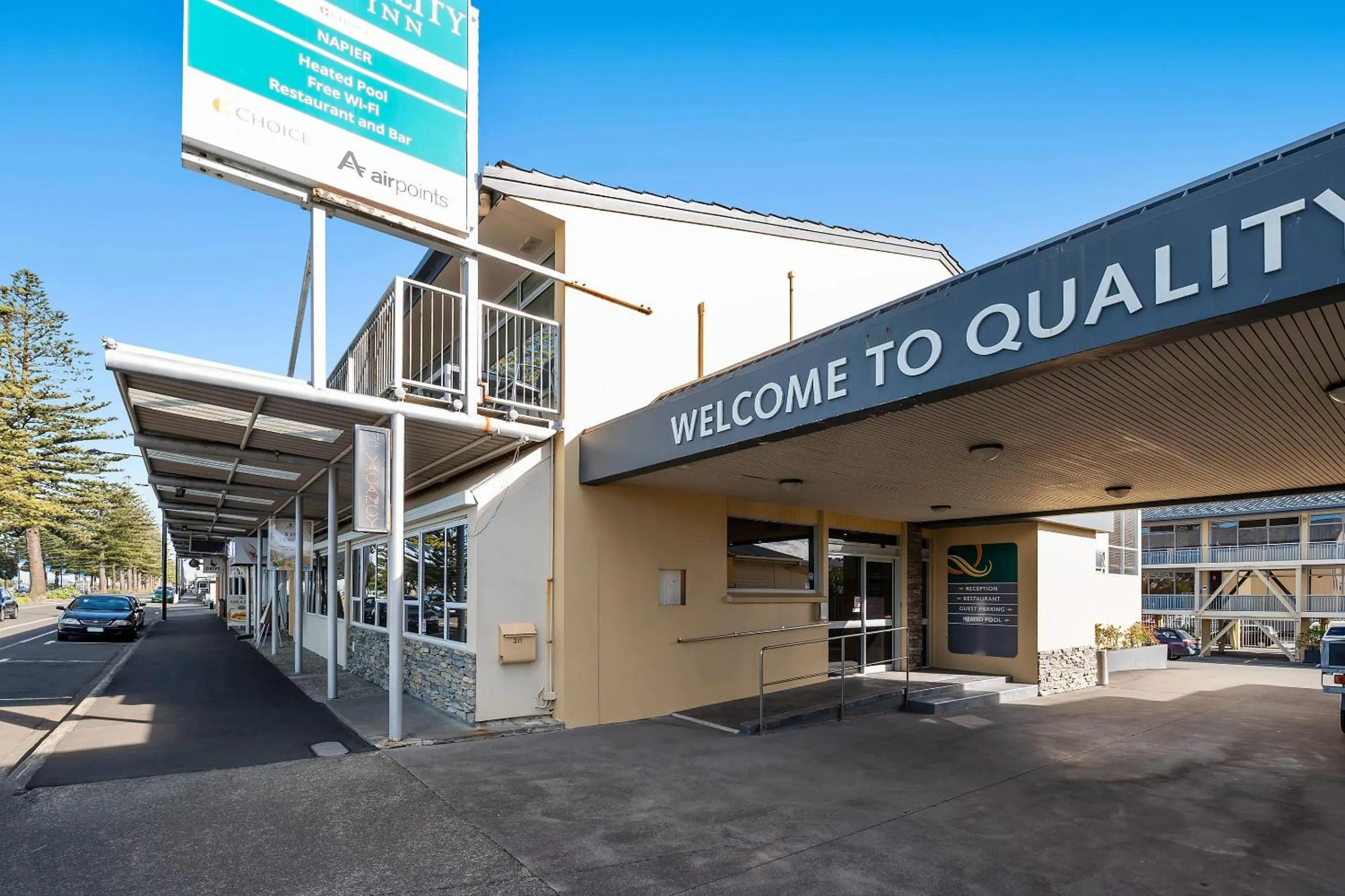 Property building in Quality Inn Napier