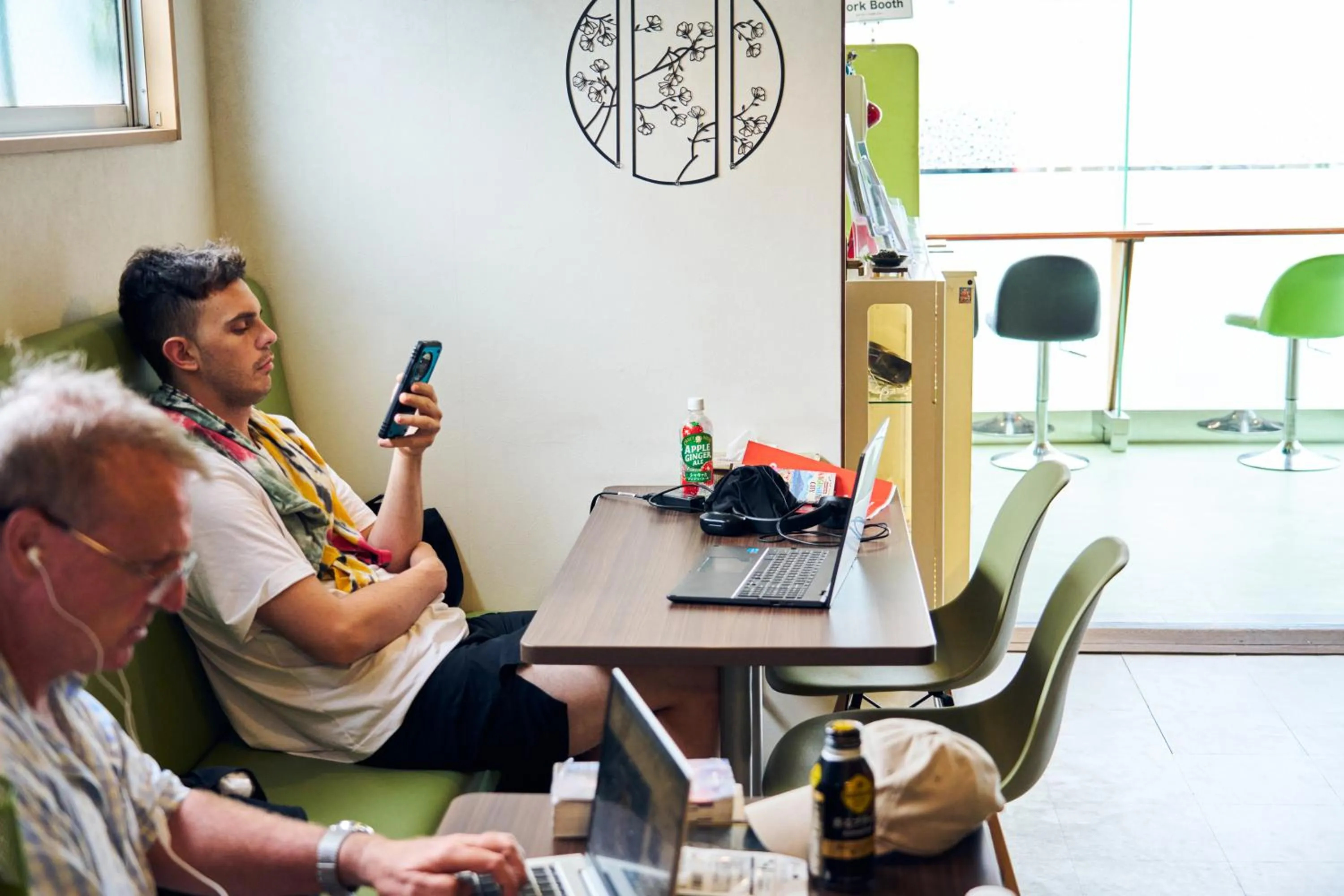 Lounge or bar in Green Guesthouse