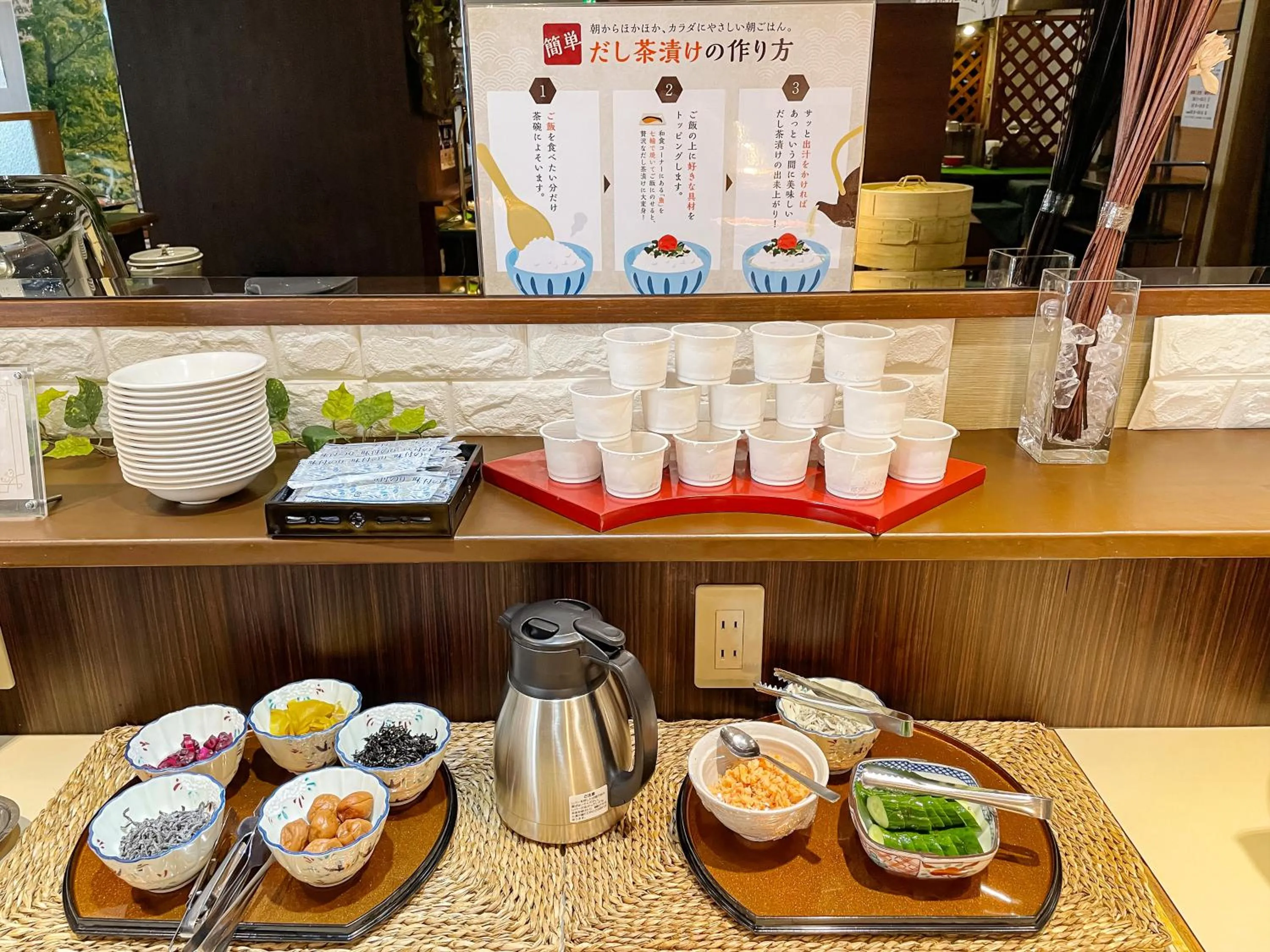 Buffet breakfast in Kobe Port Tower Hotel