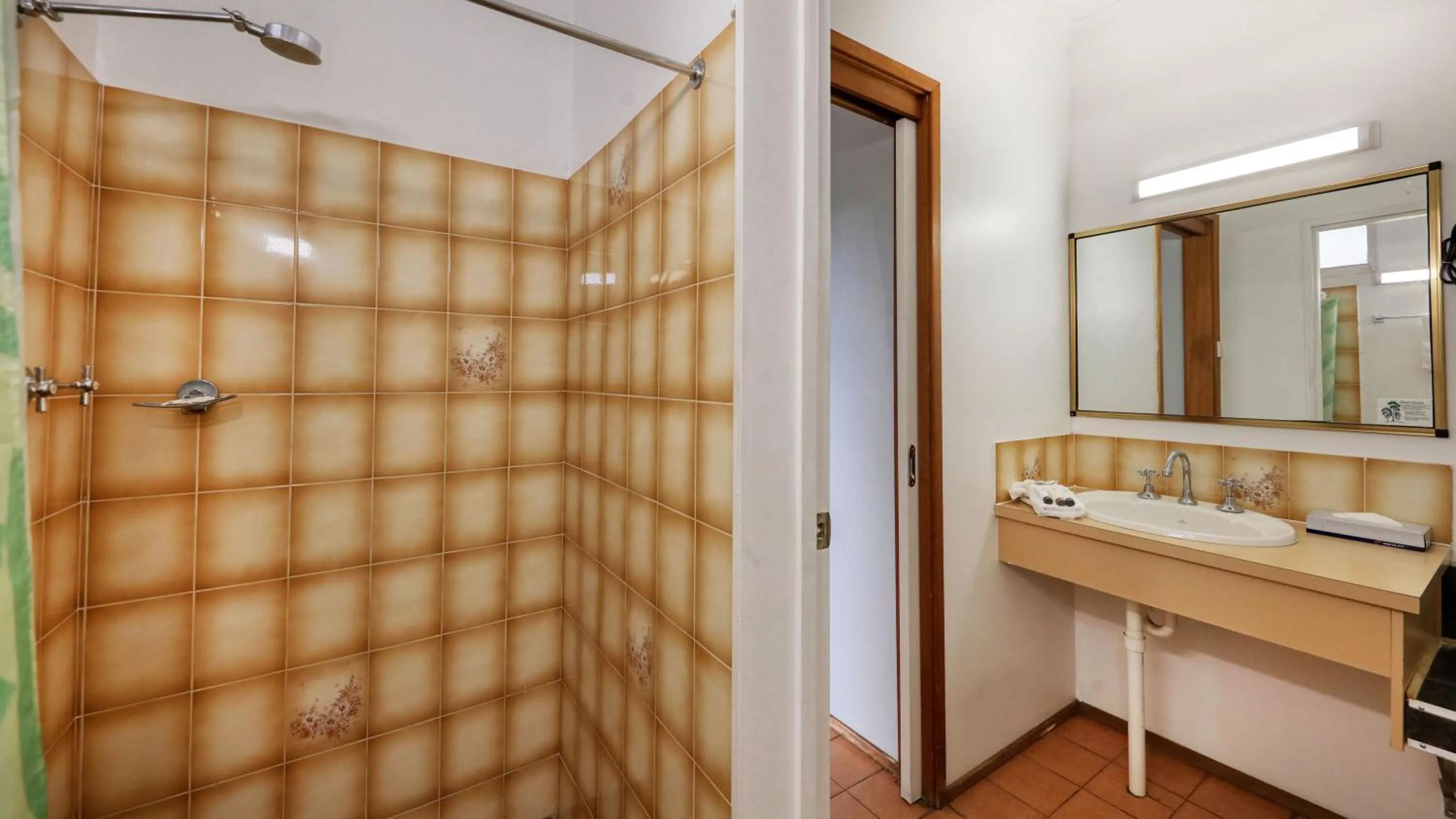 Shower in Moonraker Motor Inn