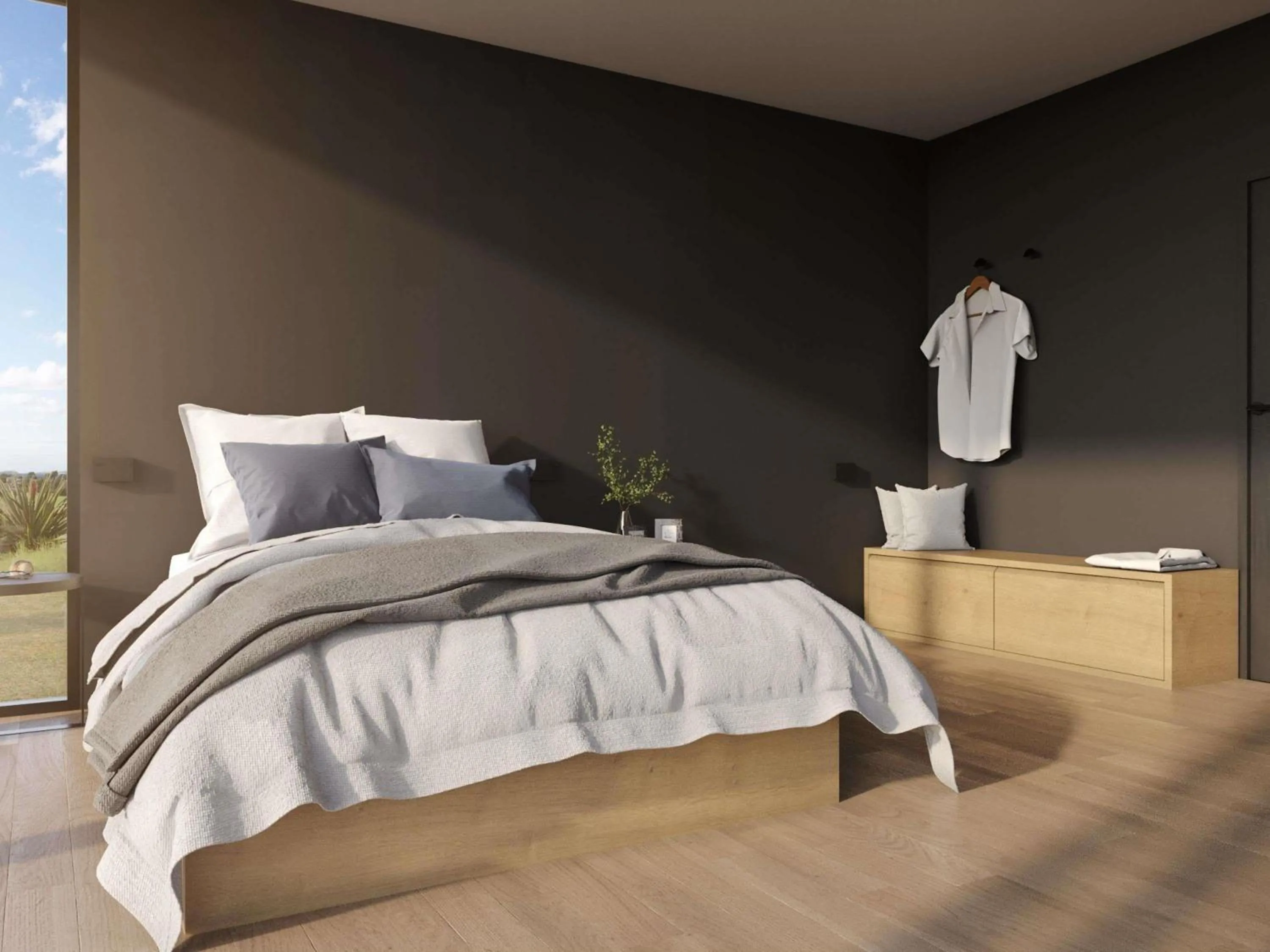 Bedroom, Bed in Mercure Kangaroo Island Lodge