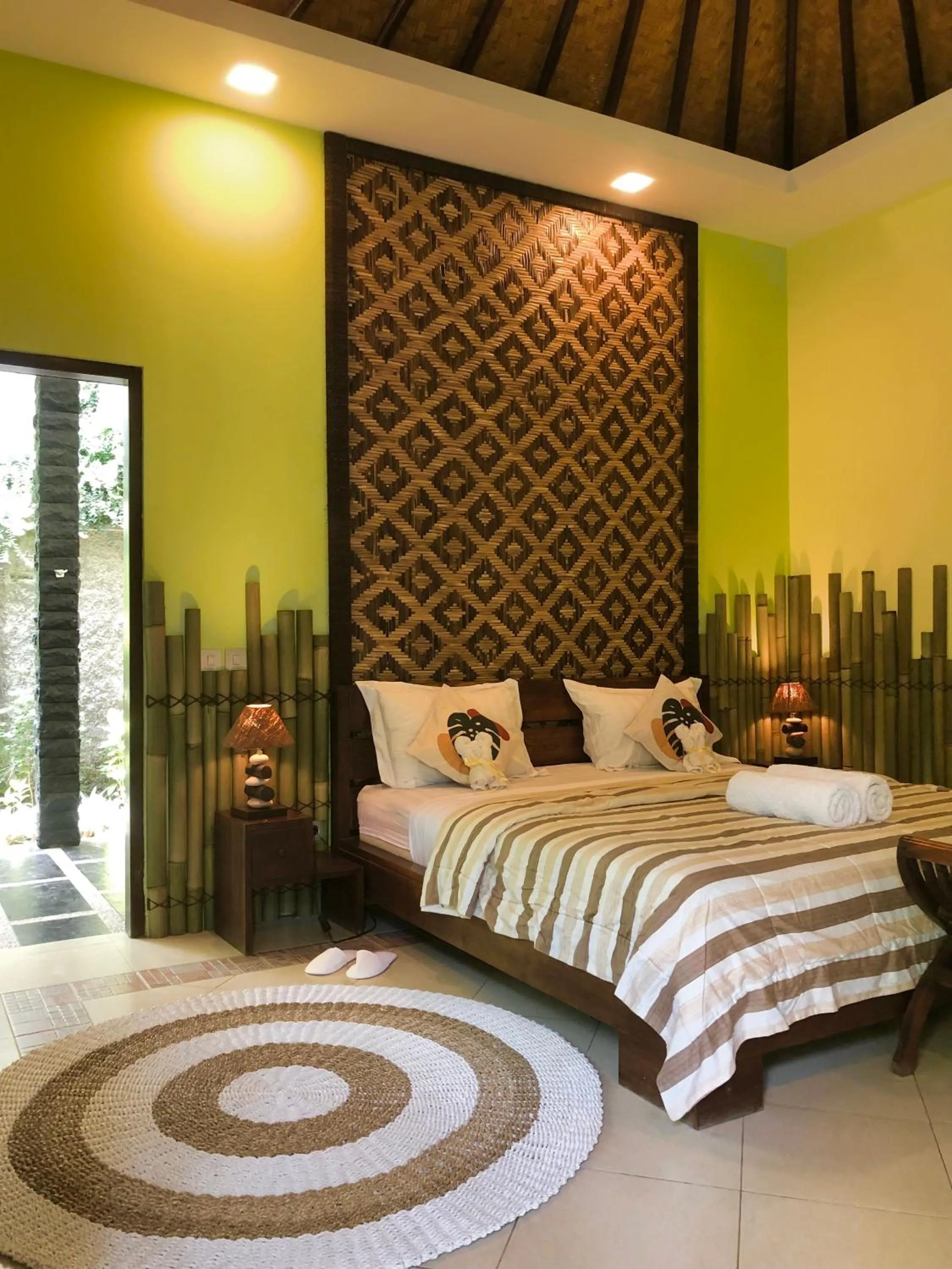 Bed in Arco Iris Boutique Hotel & Restaurant