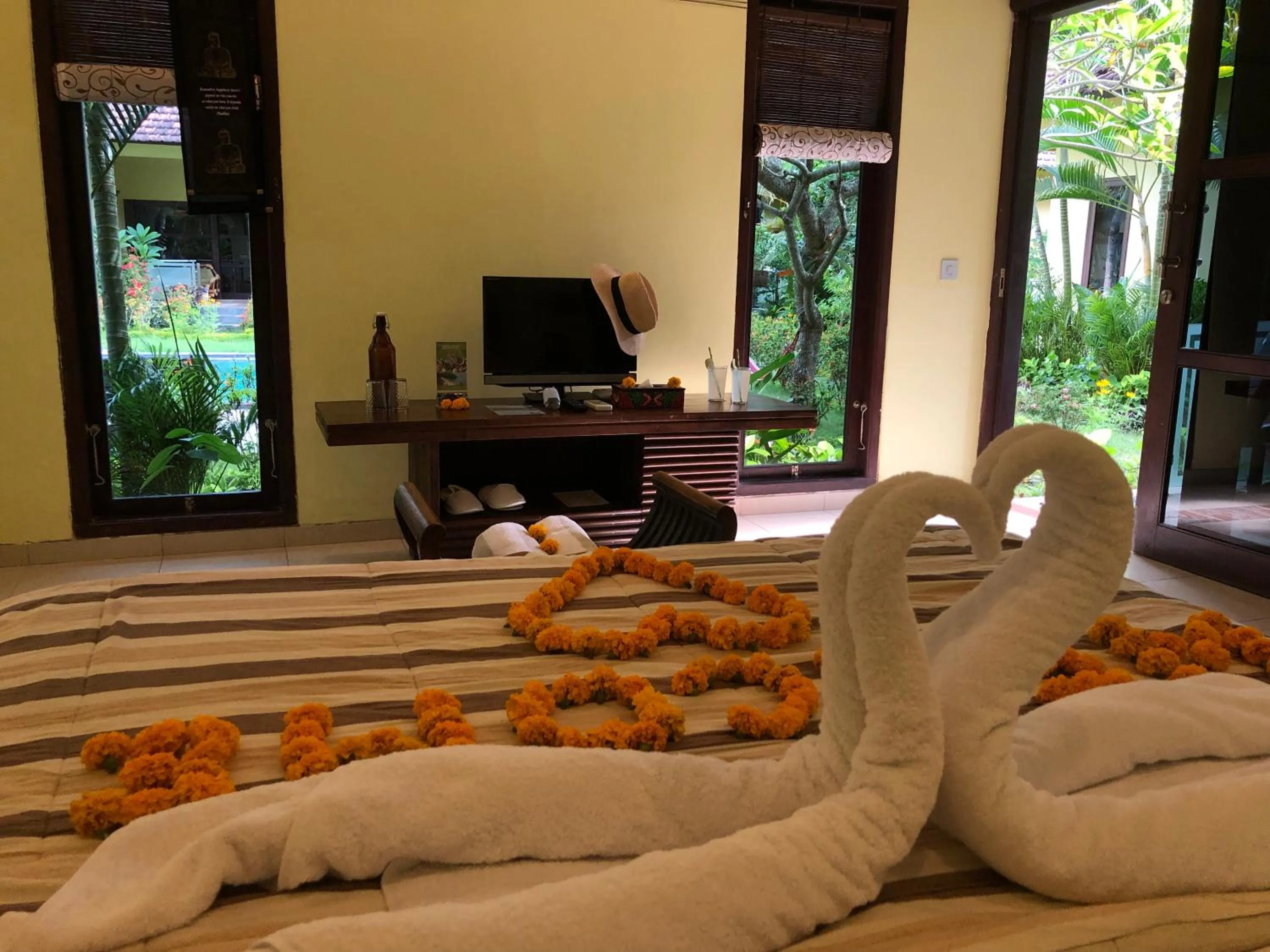 Bed in Arco Iris Boutique Hotel & Restaurant