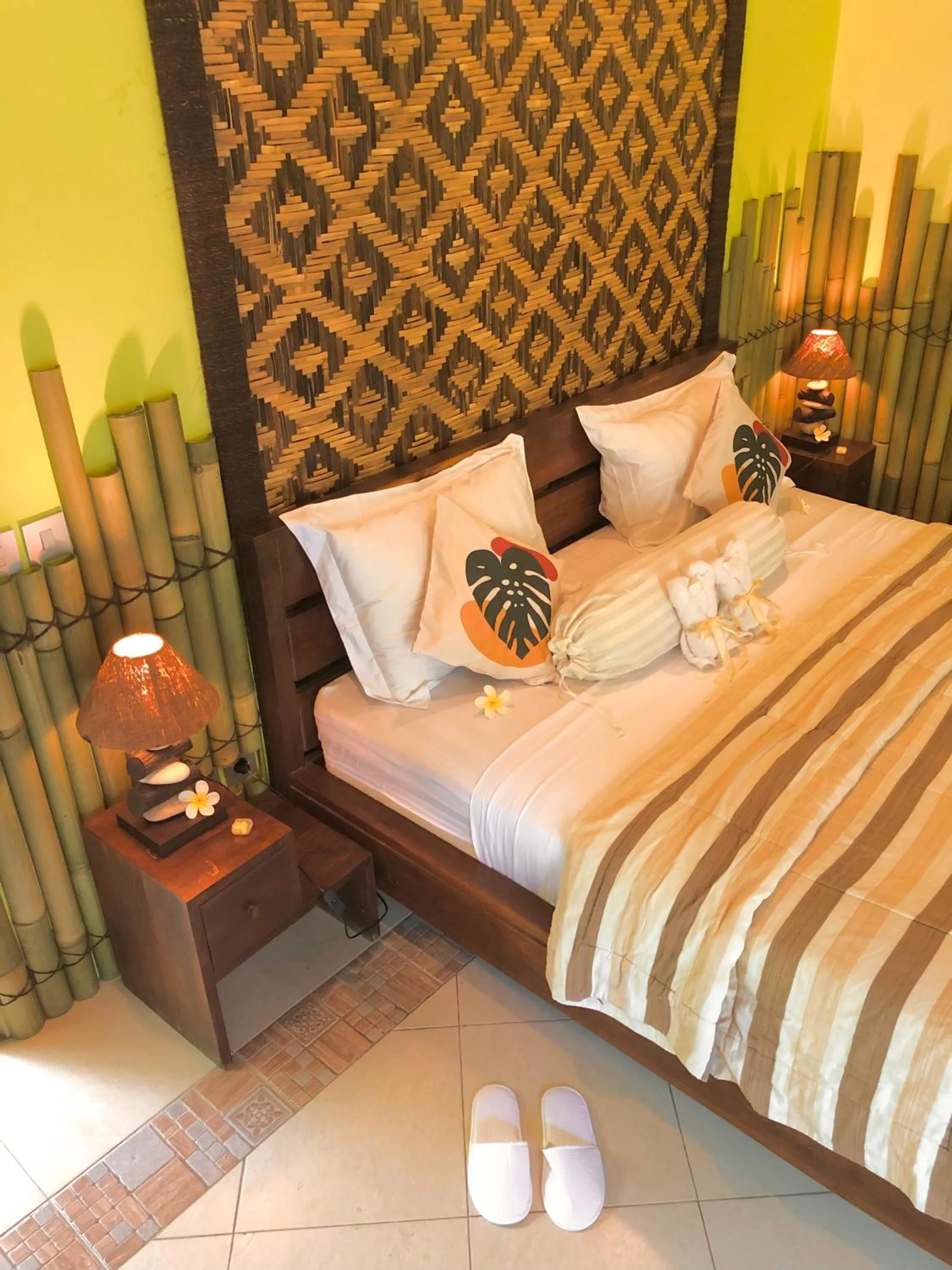 Bed in Arco Iris Boutique Hotel & Restaurant