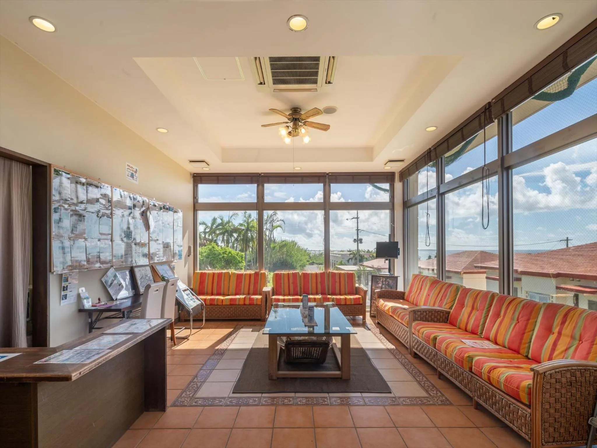 Lobby or reception in Hotel La Teada Iriomote