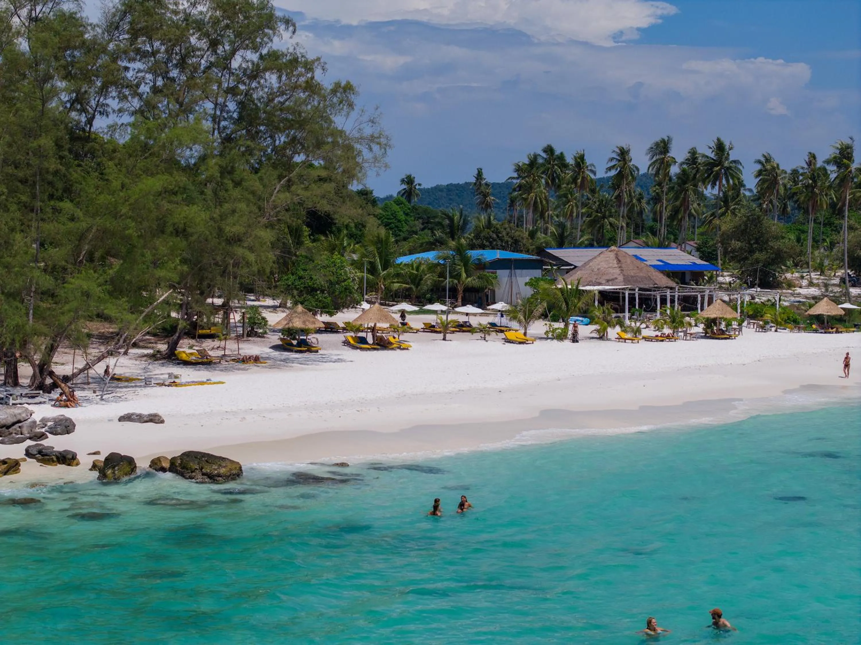 Natural landscape in Long Beach Resort Koh Rong