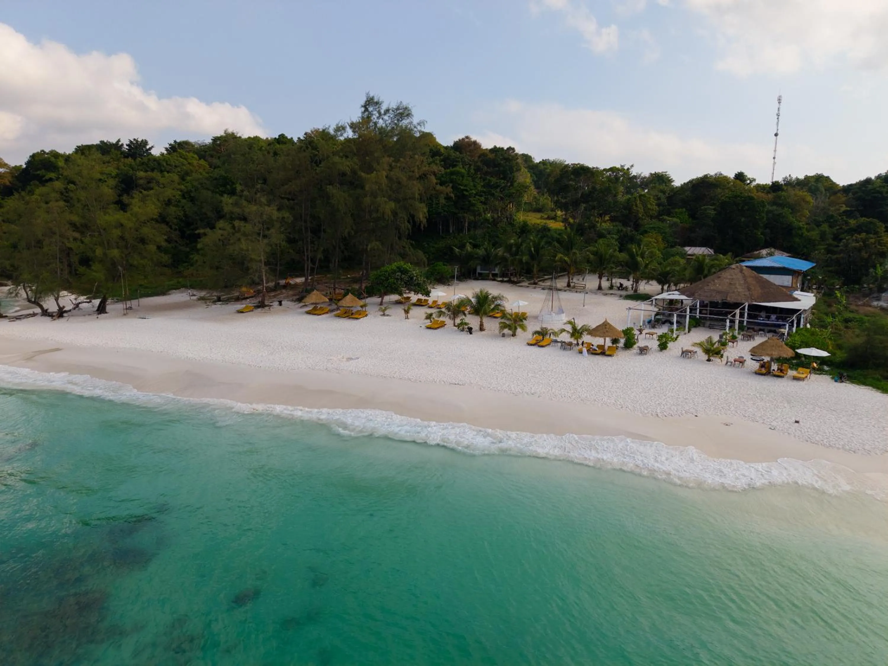 Natural landscape in Long Beach Resort Koh Rong