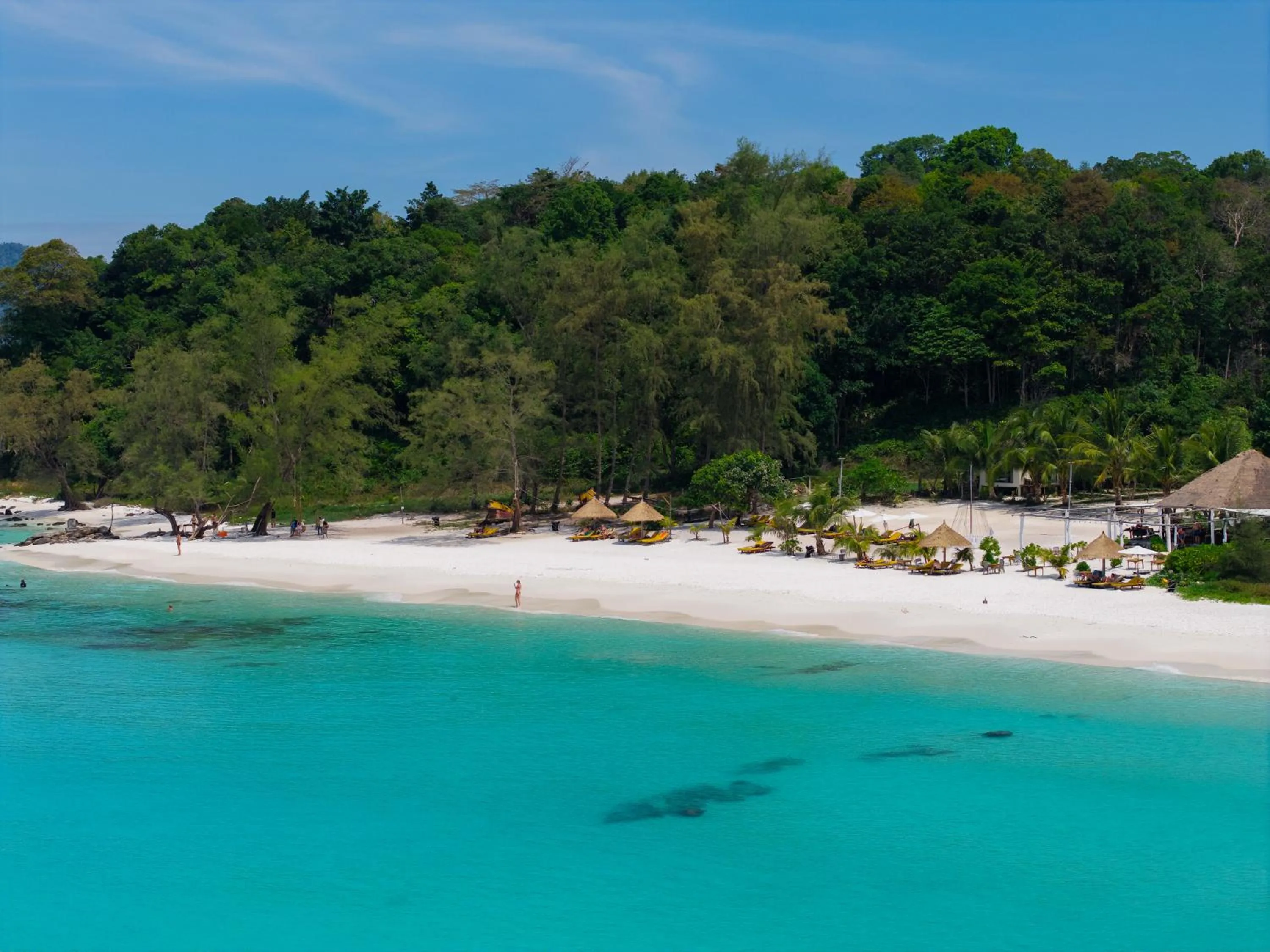 Natural landscape in Long Beach Resort Koh Rong