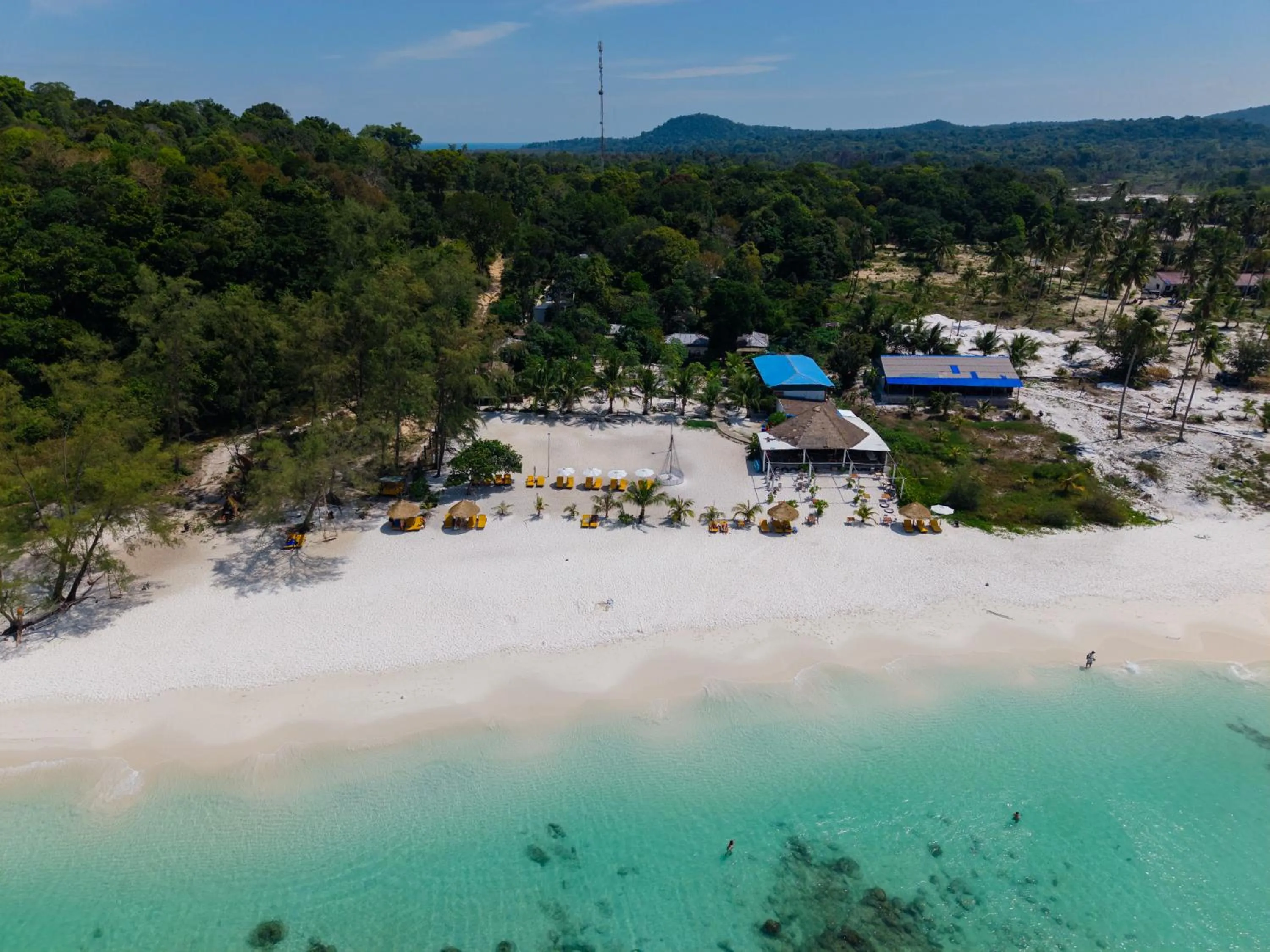 Natural landscape in Long Beach Resort Koh Rong
