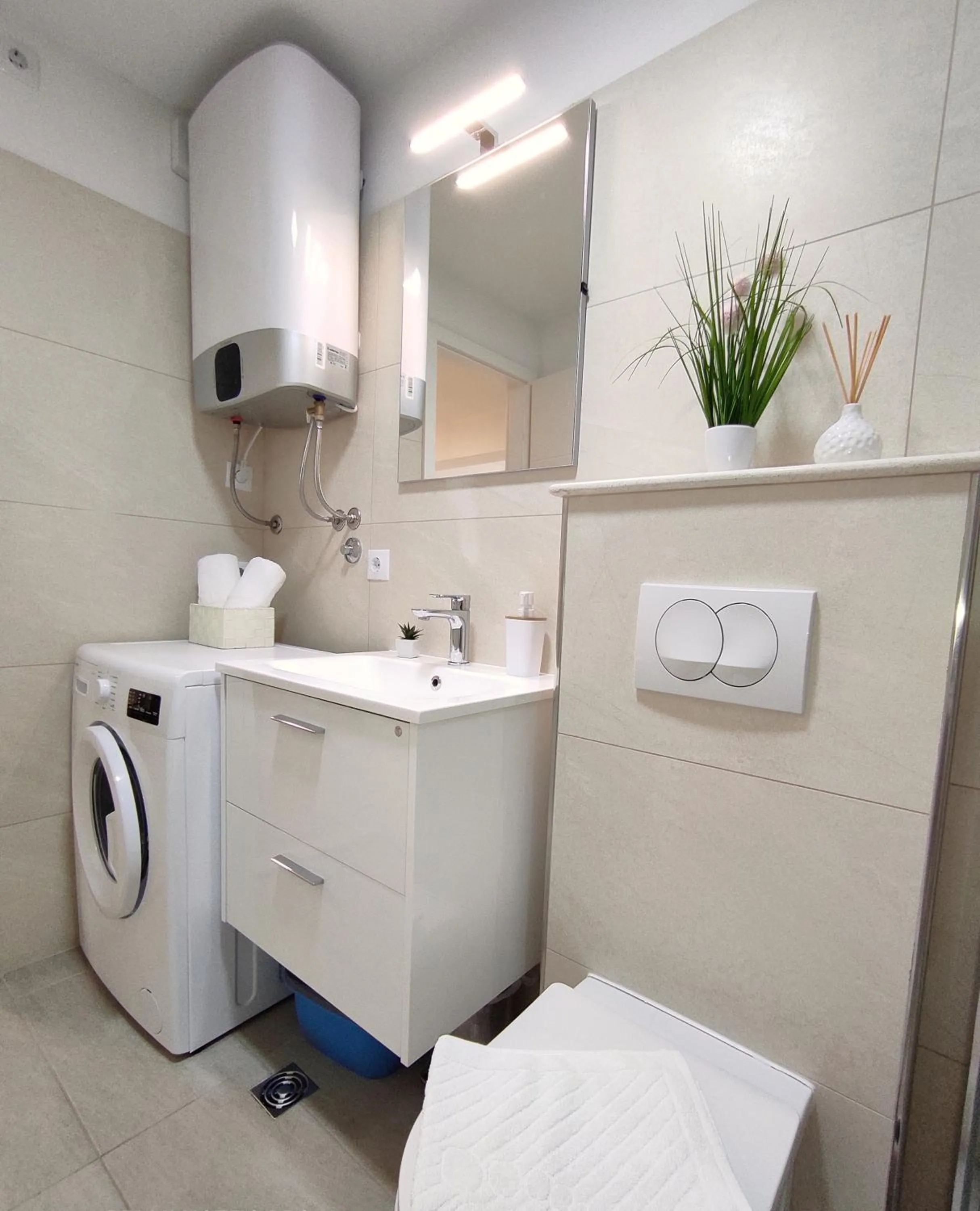 Bathroom in Apartment Dvina