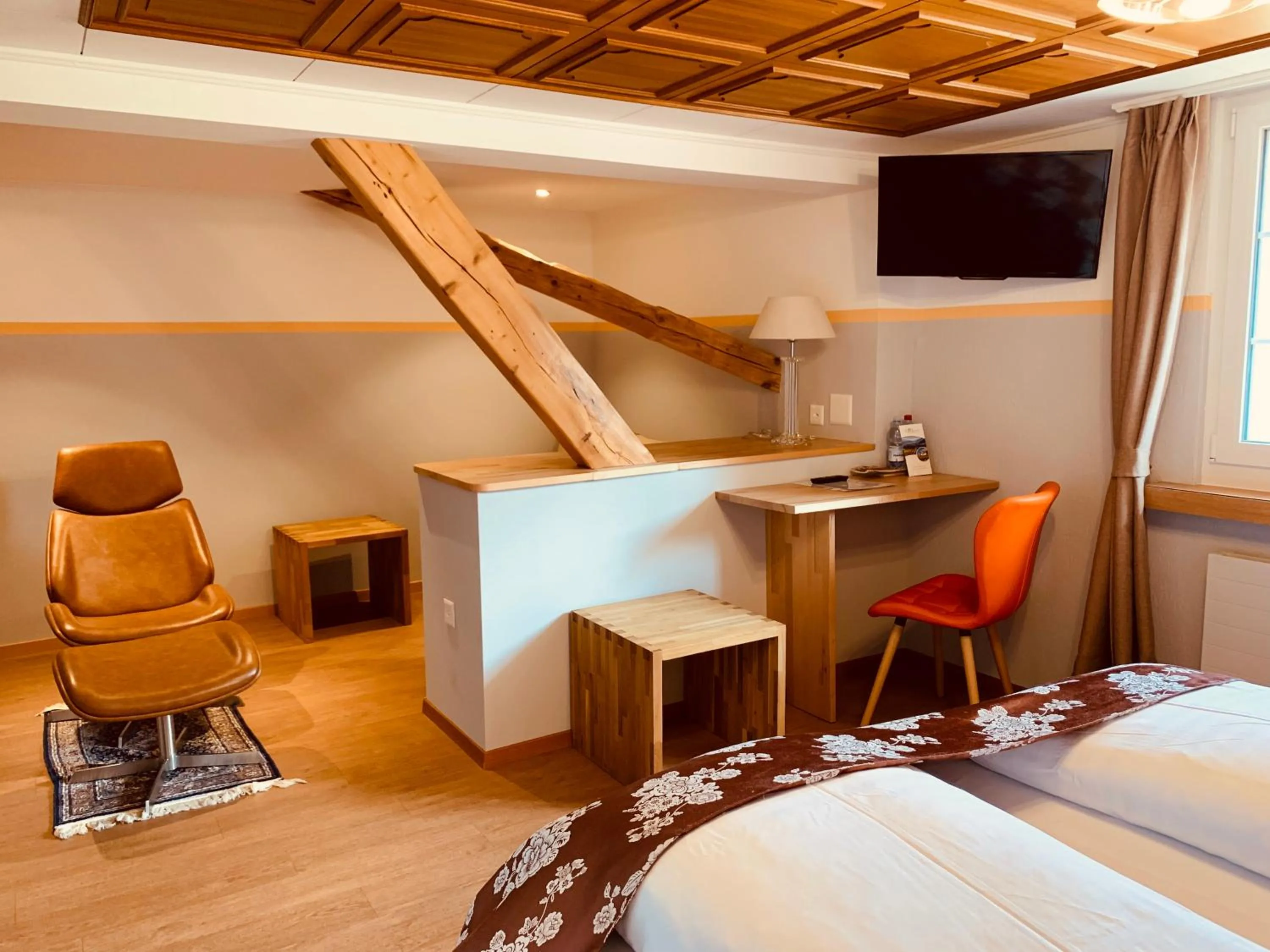 Bed in Gasthof zur Bündte