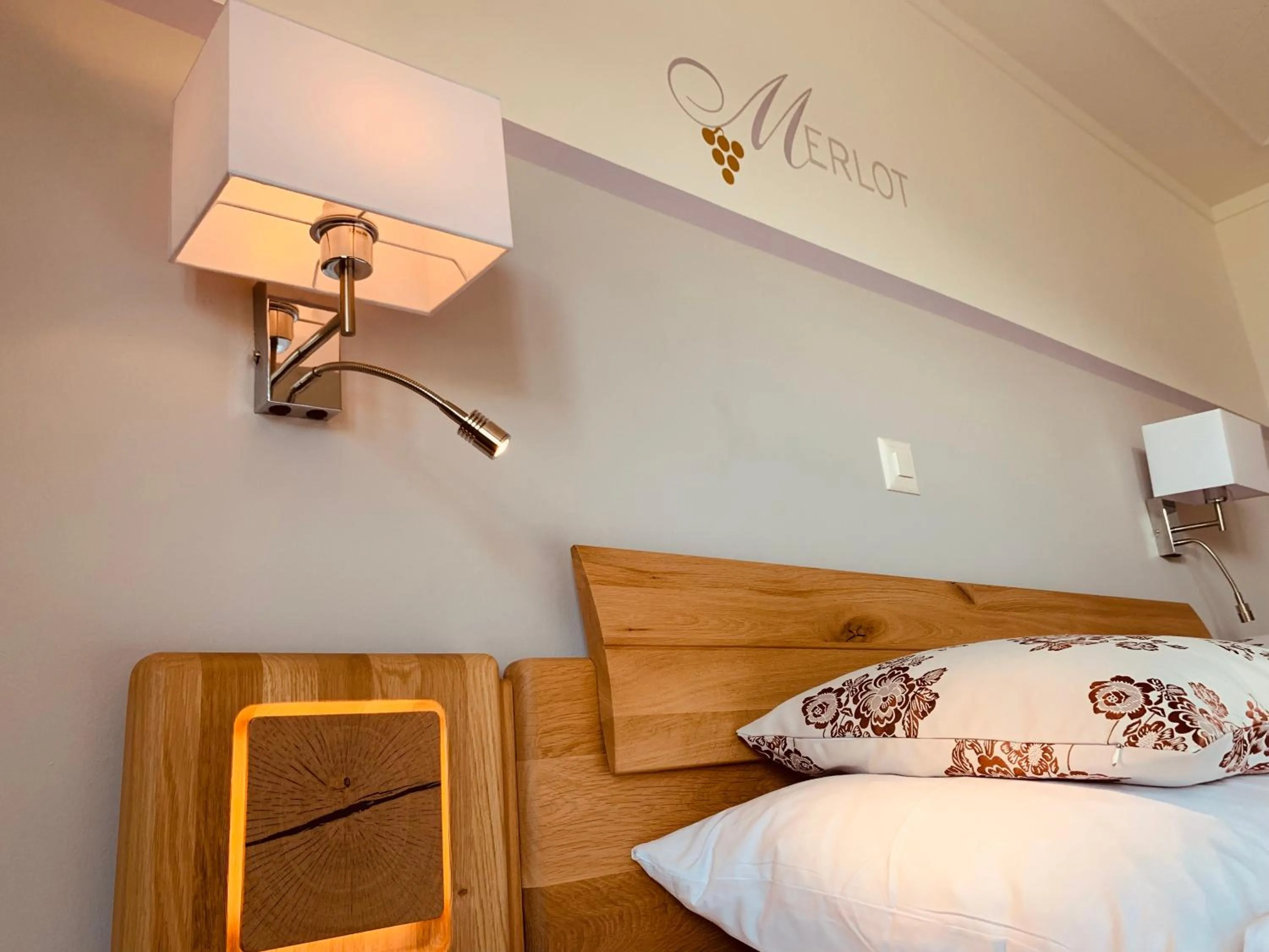 Bed in Gasthof zur Bündte