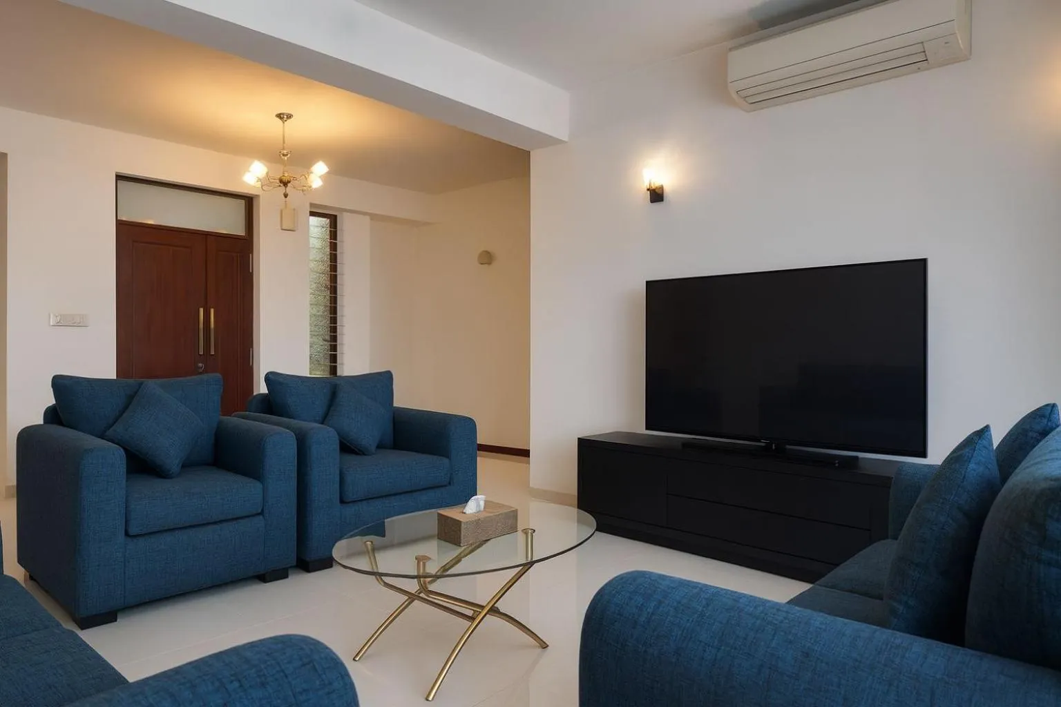 Living room in Unique Towers Luxury Boutique Suites